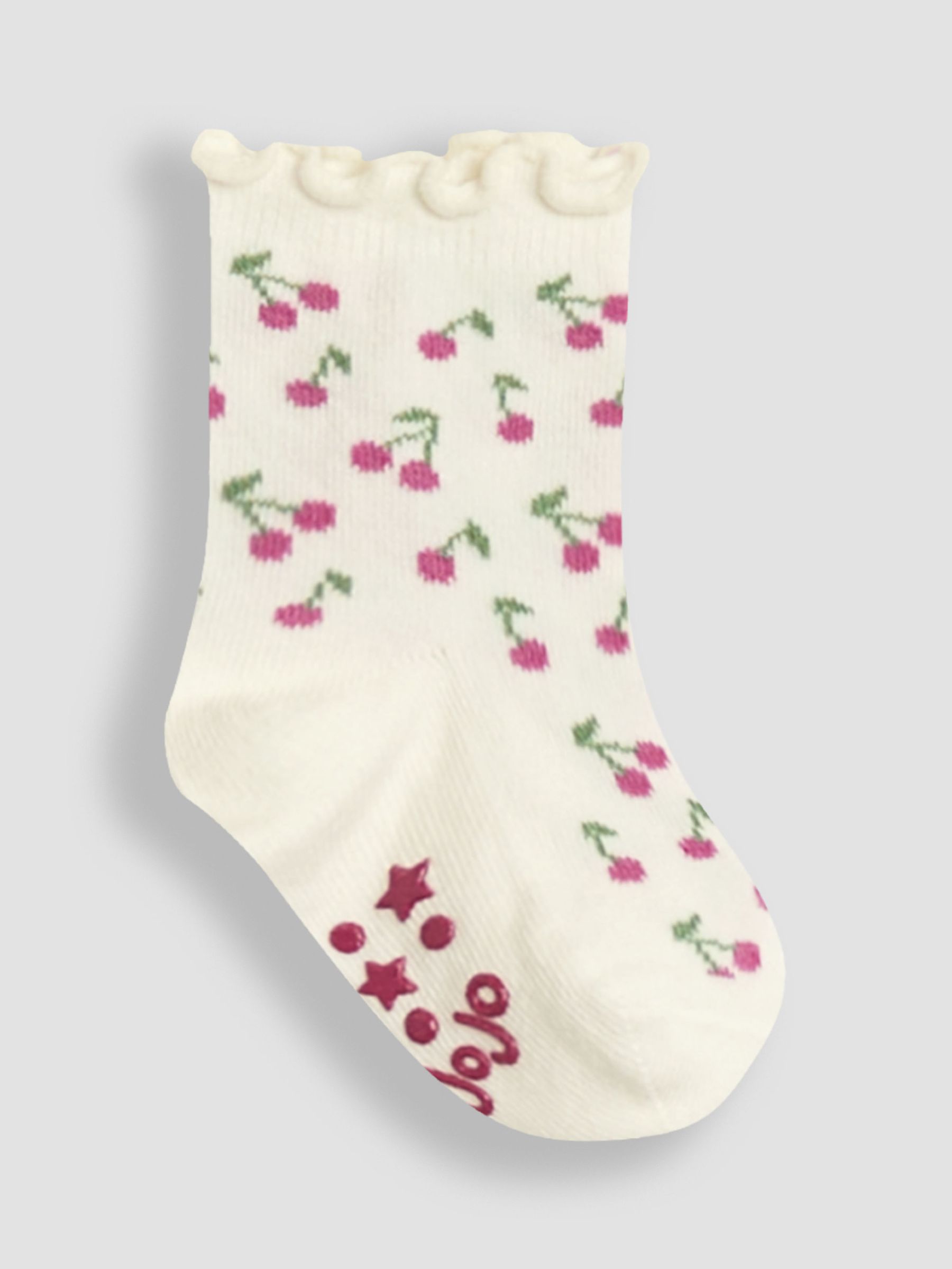 Pink Fruit Socks 3 Pack - Image 4 of 4