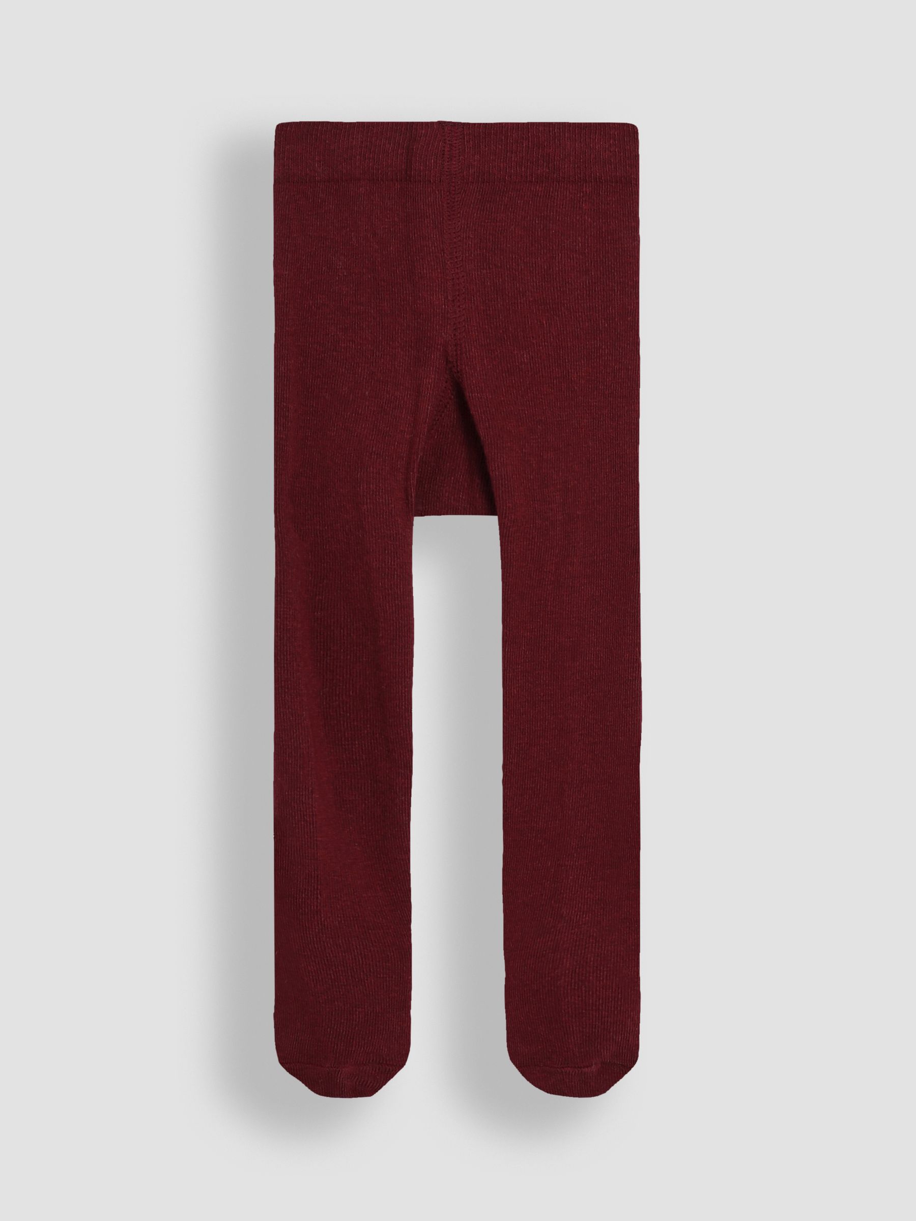 Wine Cotton Rich Plain Tights - Image 2 of 3