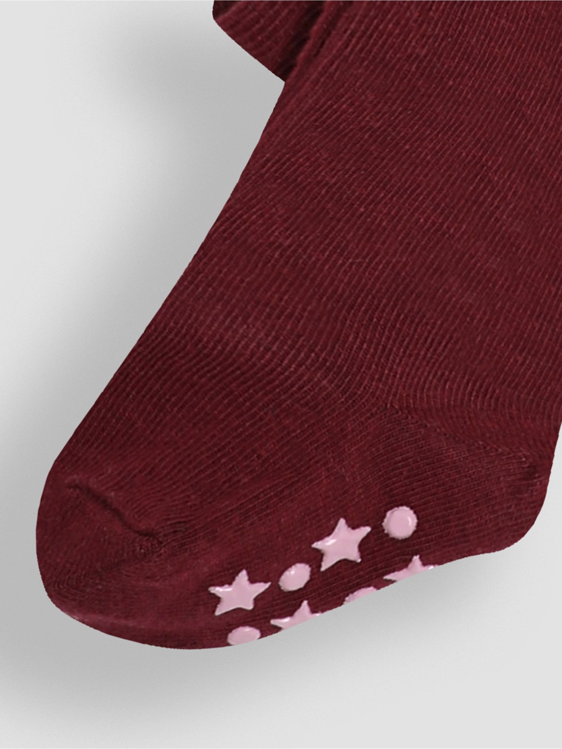 Wine Cotton Rich Plain Tights - Image 3 of 3