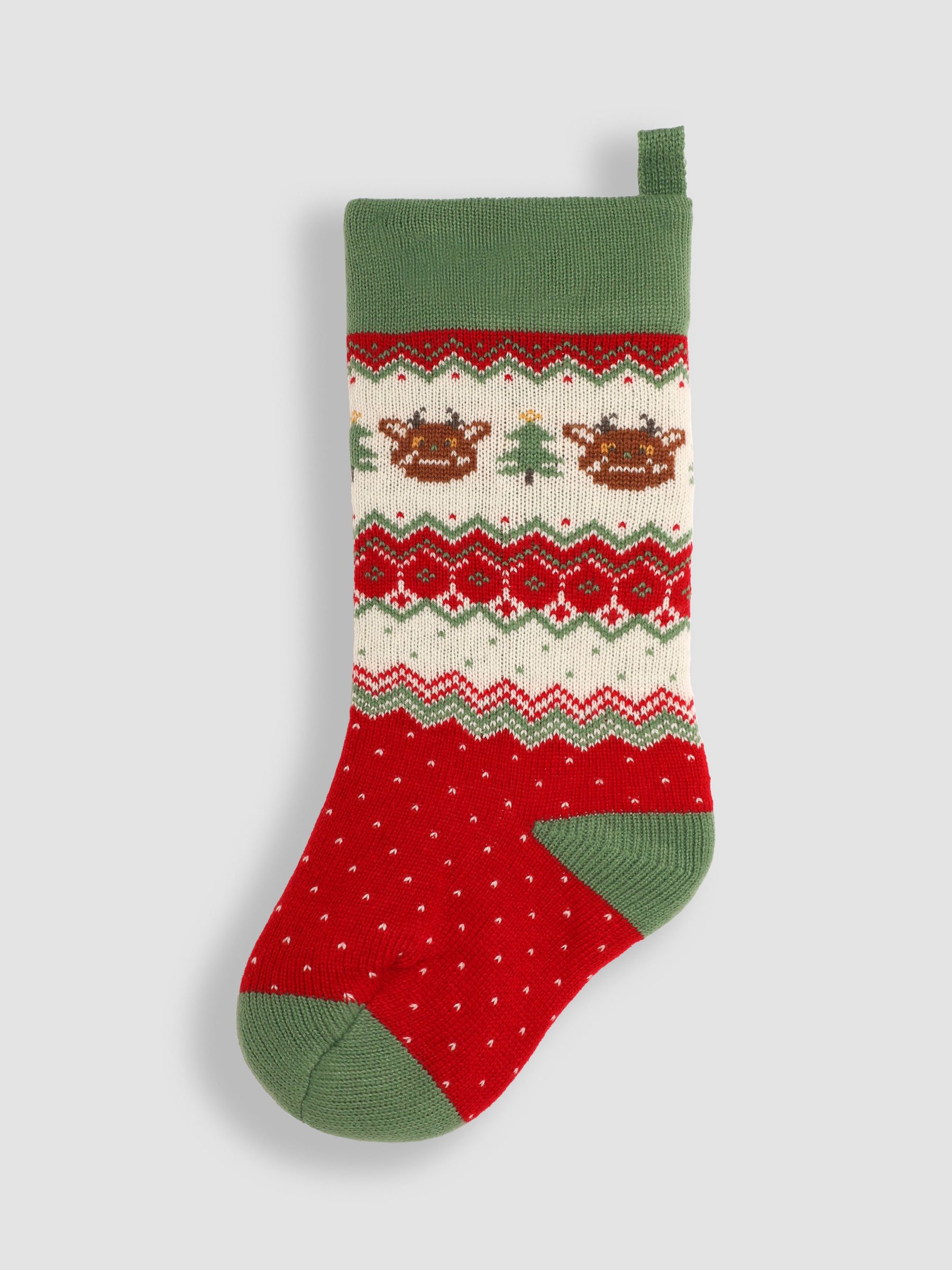 Green The Gruffalo Knitted Stocking - Image 1 of 4