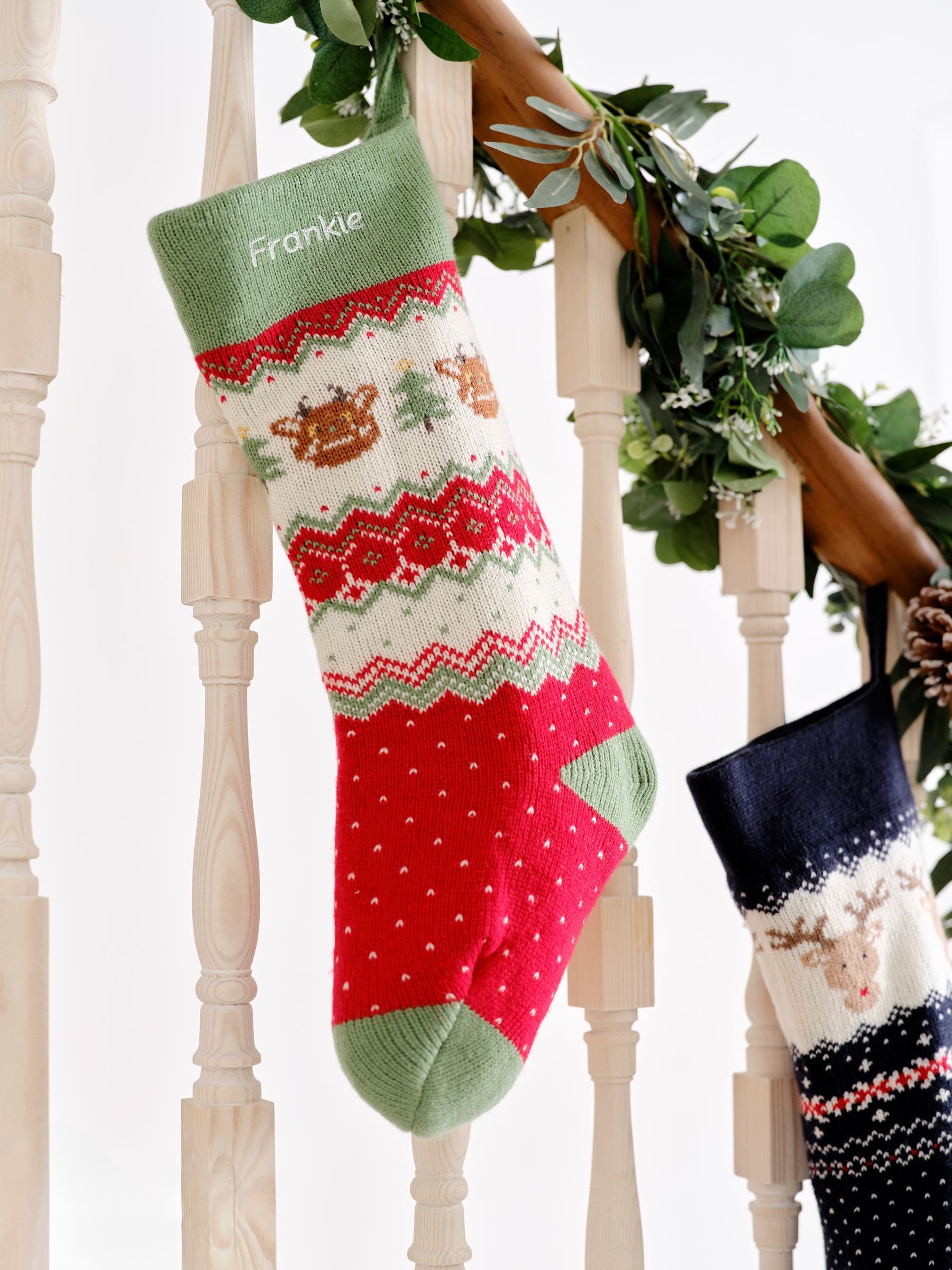 Green The Gruffalo Knitted Stocking - Image 2 of 4
