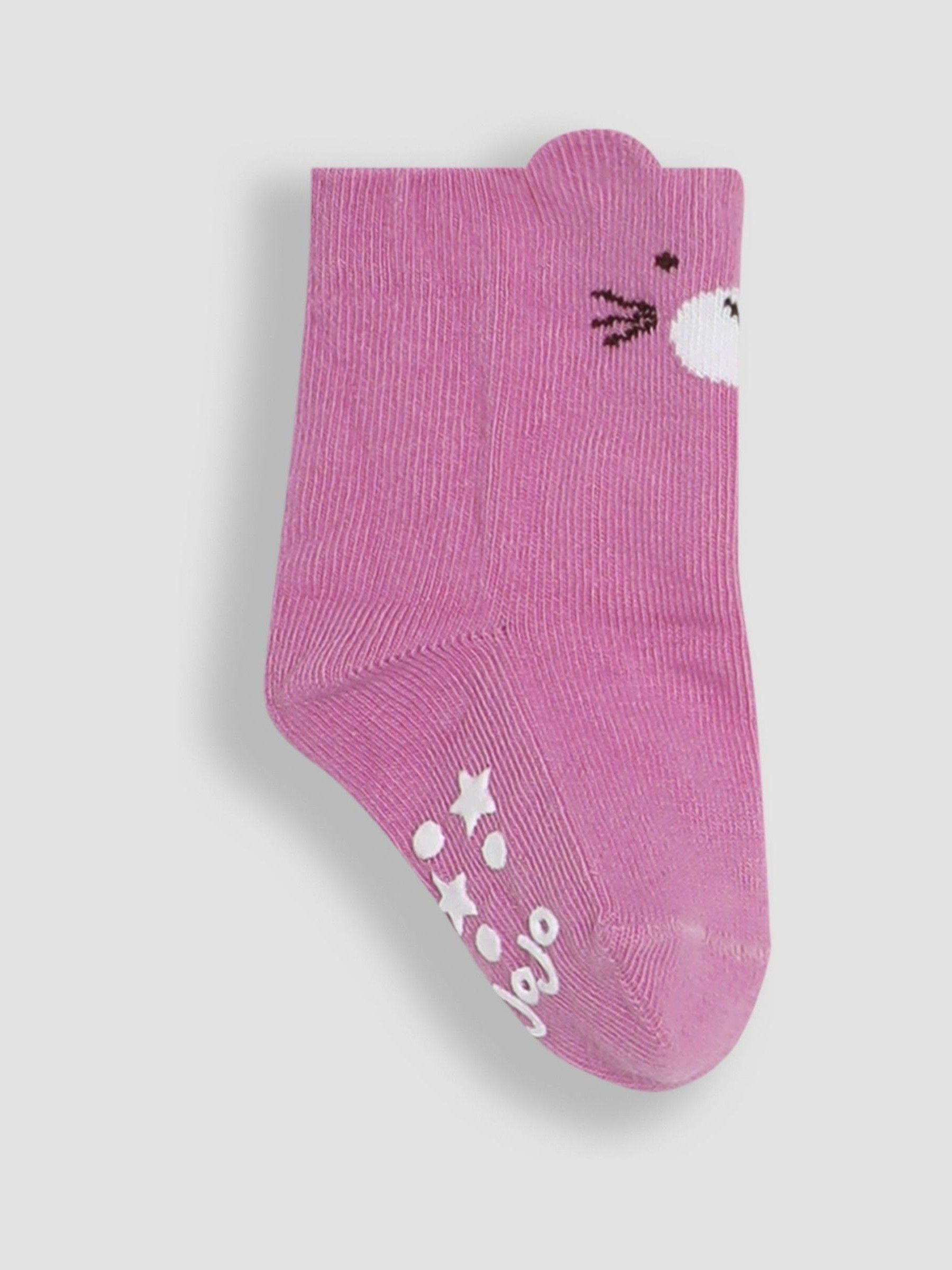 Pink Bear Socks 3 Pack - Image 5 of 5