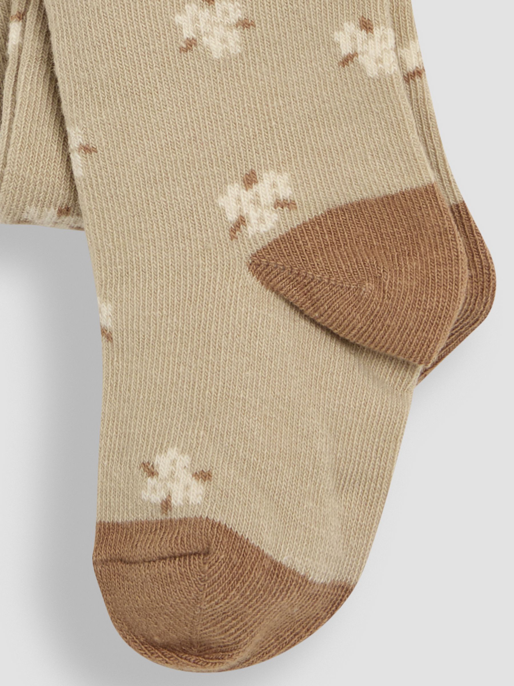 Natural 2-Pack Cotton Rich Tights - Image 5 of 5
