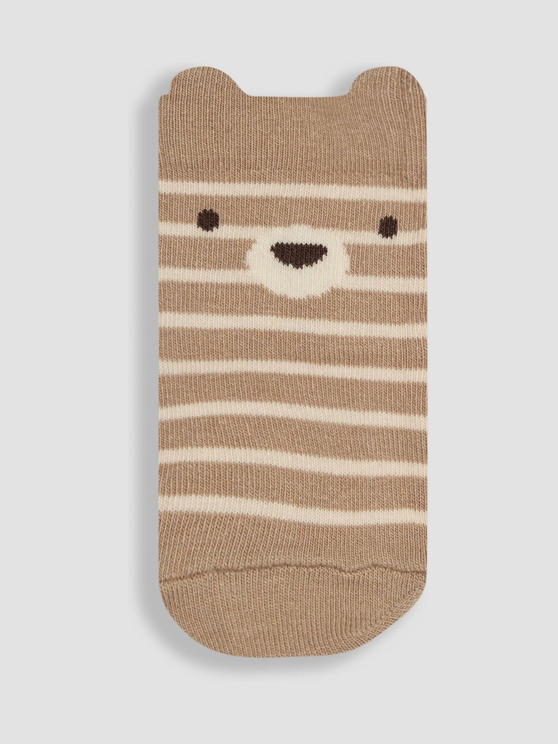 Brown Bear Socks 3 Pack - Image 3 of 4