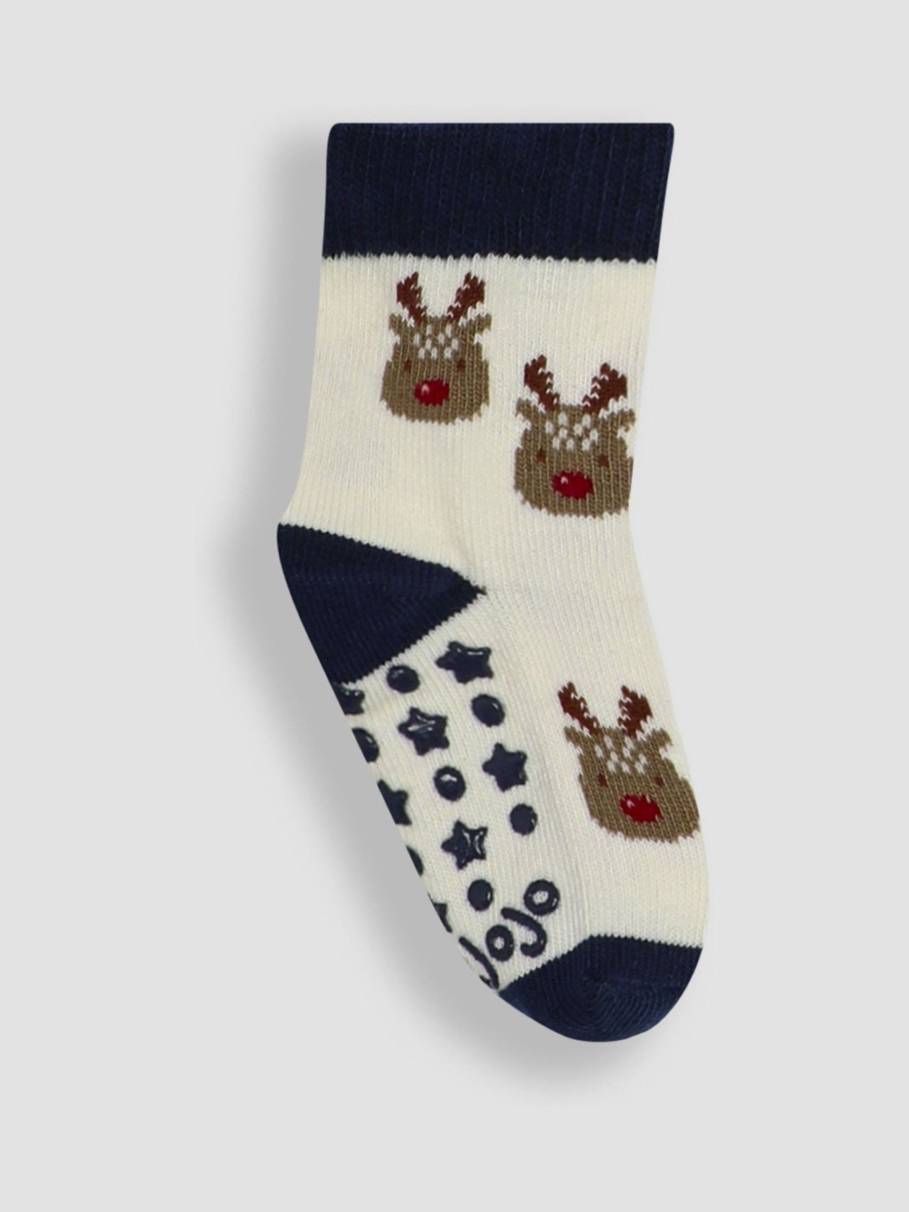 Navy Festive 3-Pack Christmas Socks - Image 3 of 5