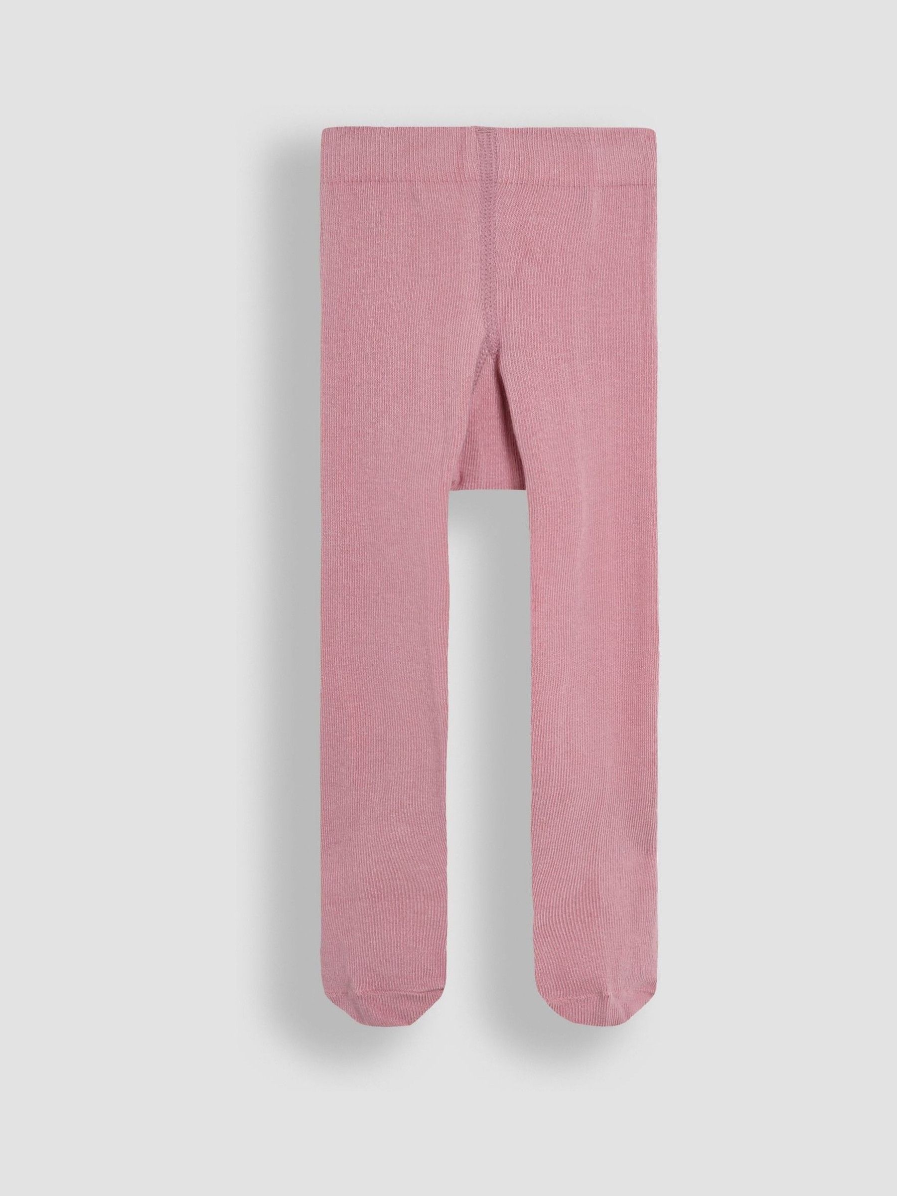 Pink Cotton Rich Tights 2 Pack - Image 5 of 5