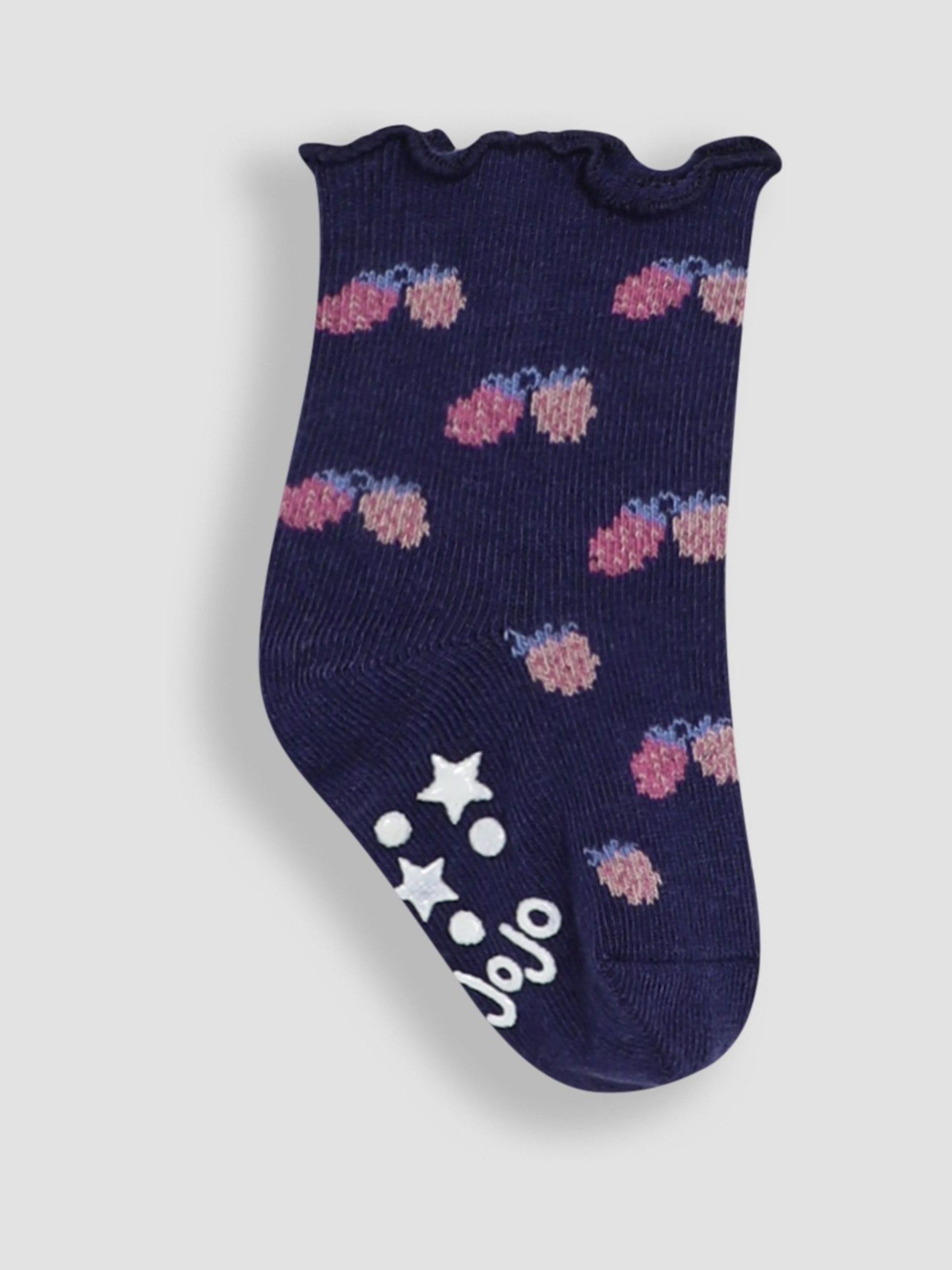 Cornflower Mouse Cotton Frill Socks 3 Pack - Image 3 of 4