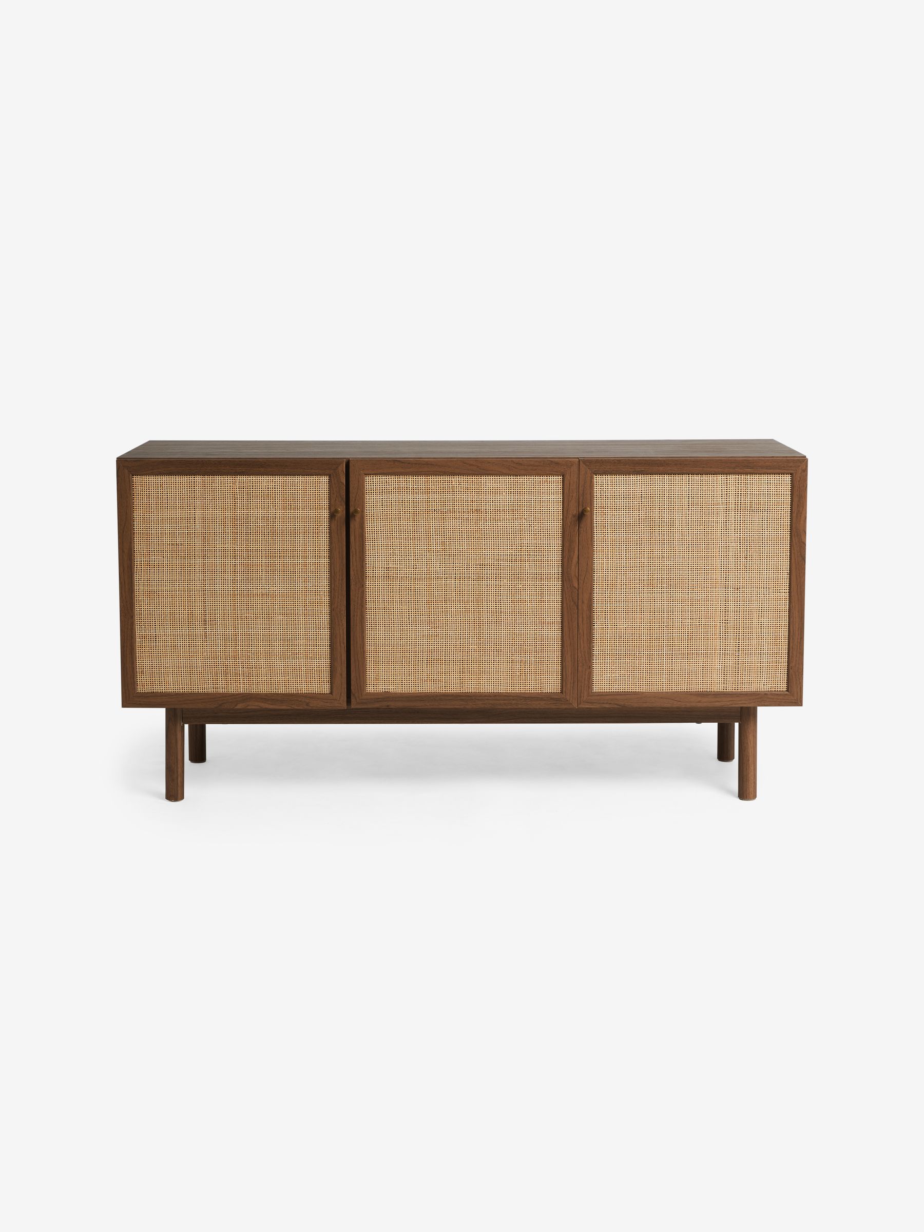 Pavia Rattan Large Sideboard in Dark Oak Effect - Image 5 of 5