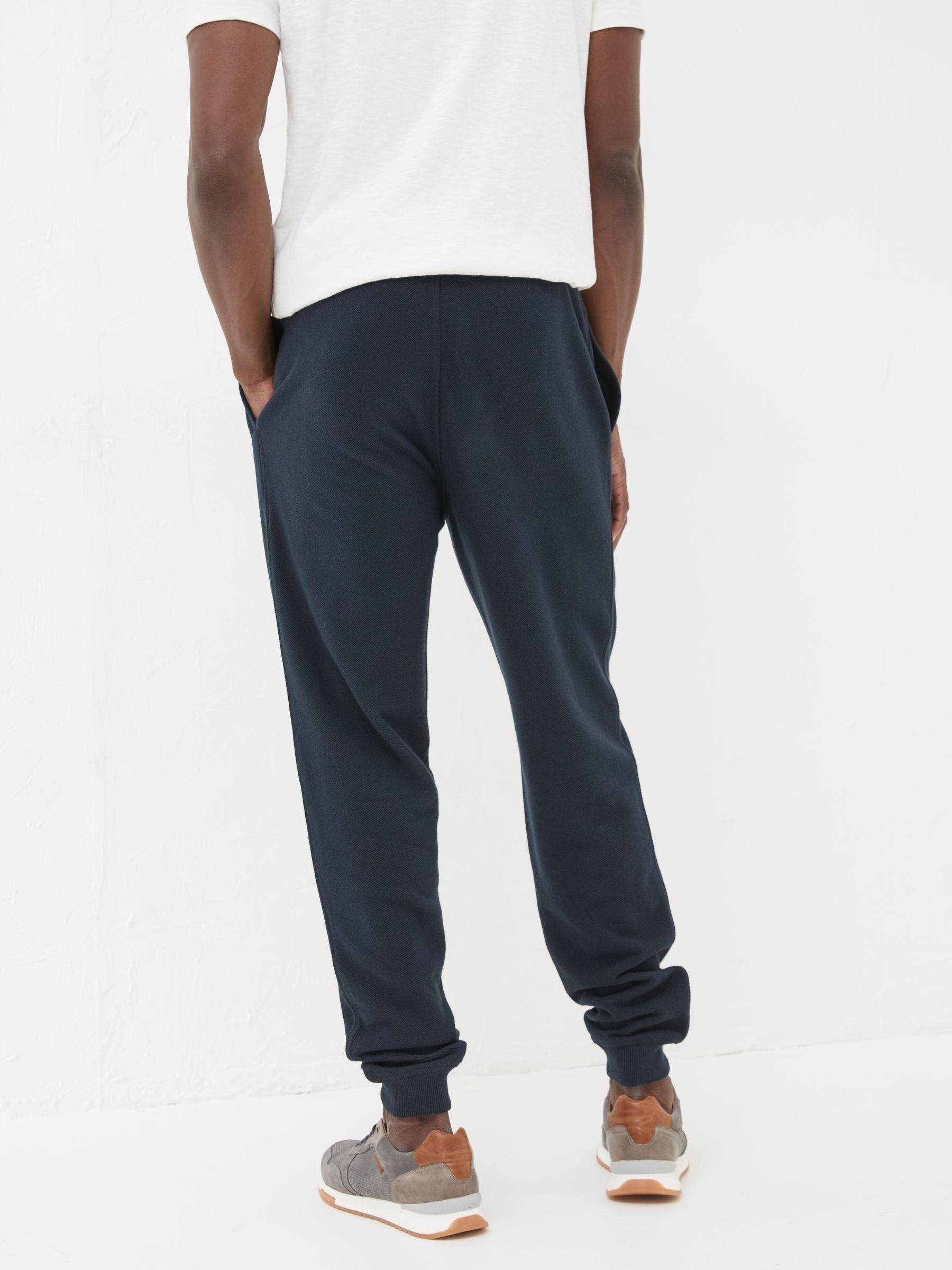 Navy Pique Joggers - Image 2 of 6