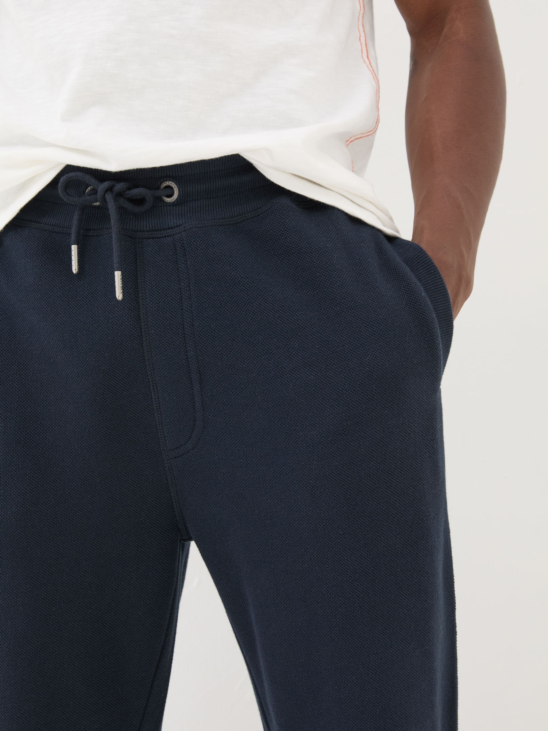 Navy Pique Joggers - Image 5 of 6