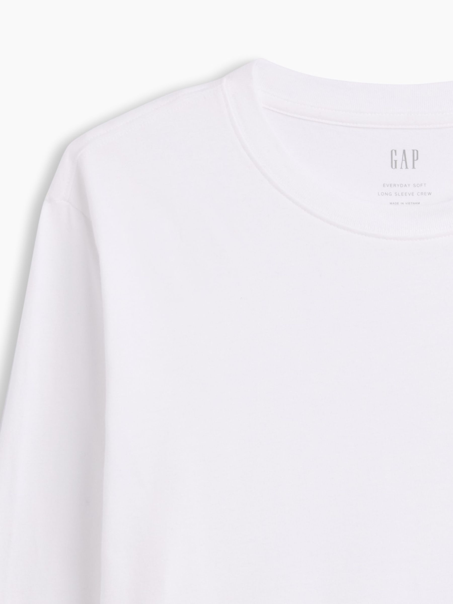 White Everyday Soft Relaxed Stripe Long Sleeve T-Shirt - Image 5 of 5 White Everyday Soft Relaxed Stripe Long Sleeve T-Shirt - Image 5 of 5