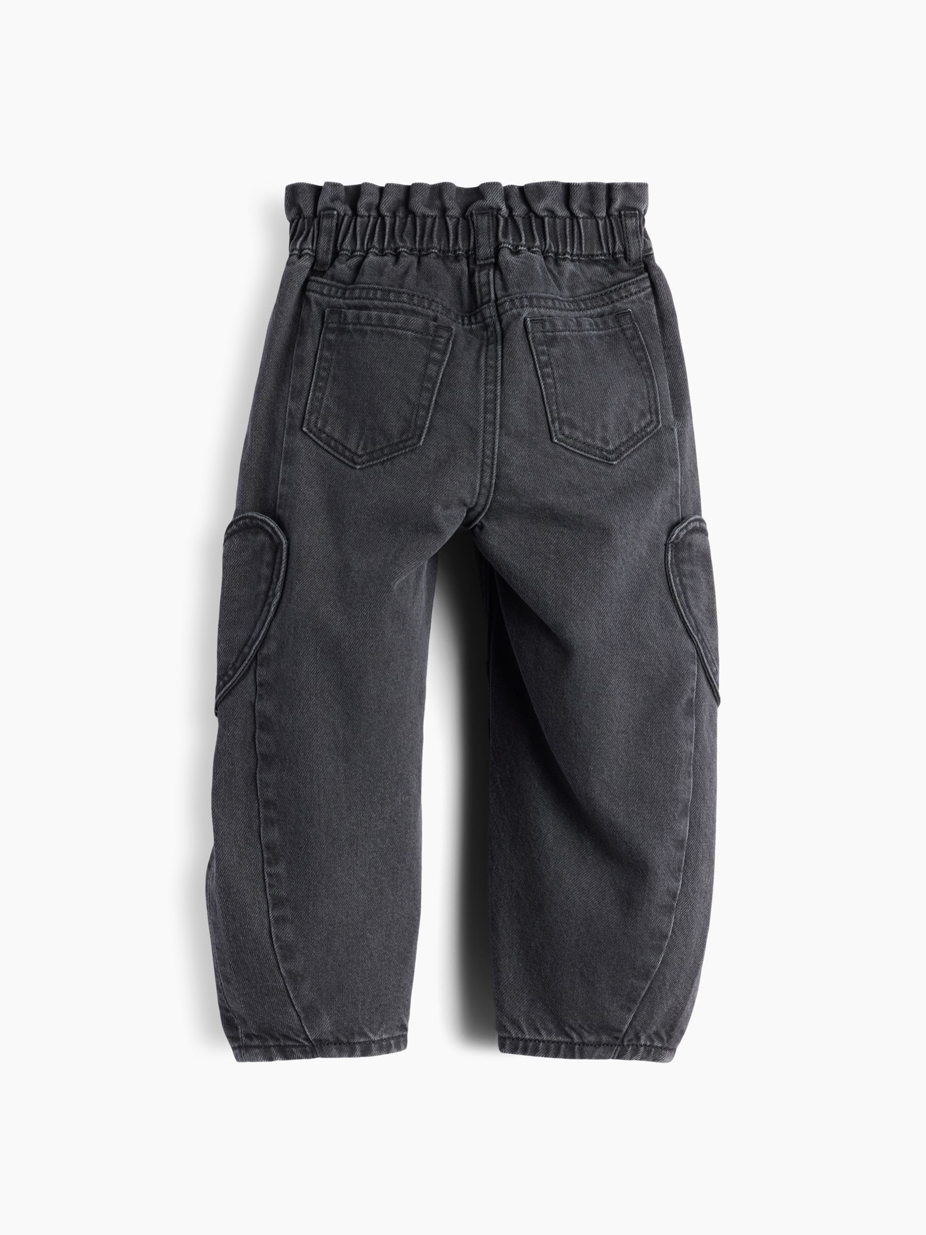 Black Heart Pocket Barrel Horseshoe Jeans - Image 2 of 2