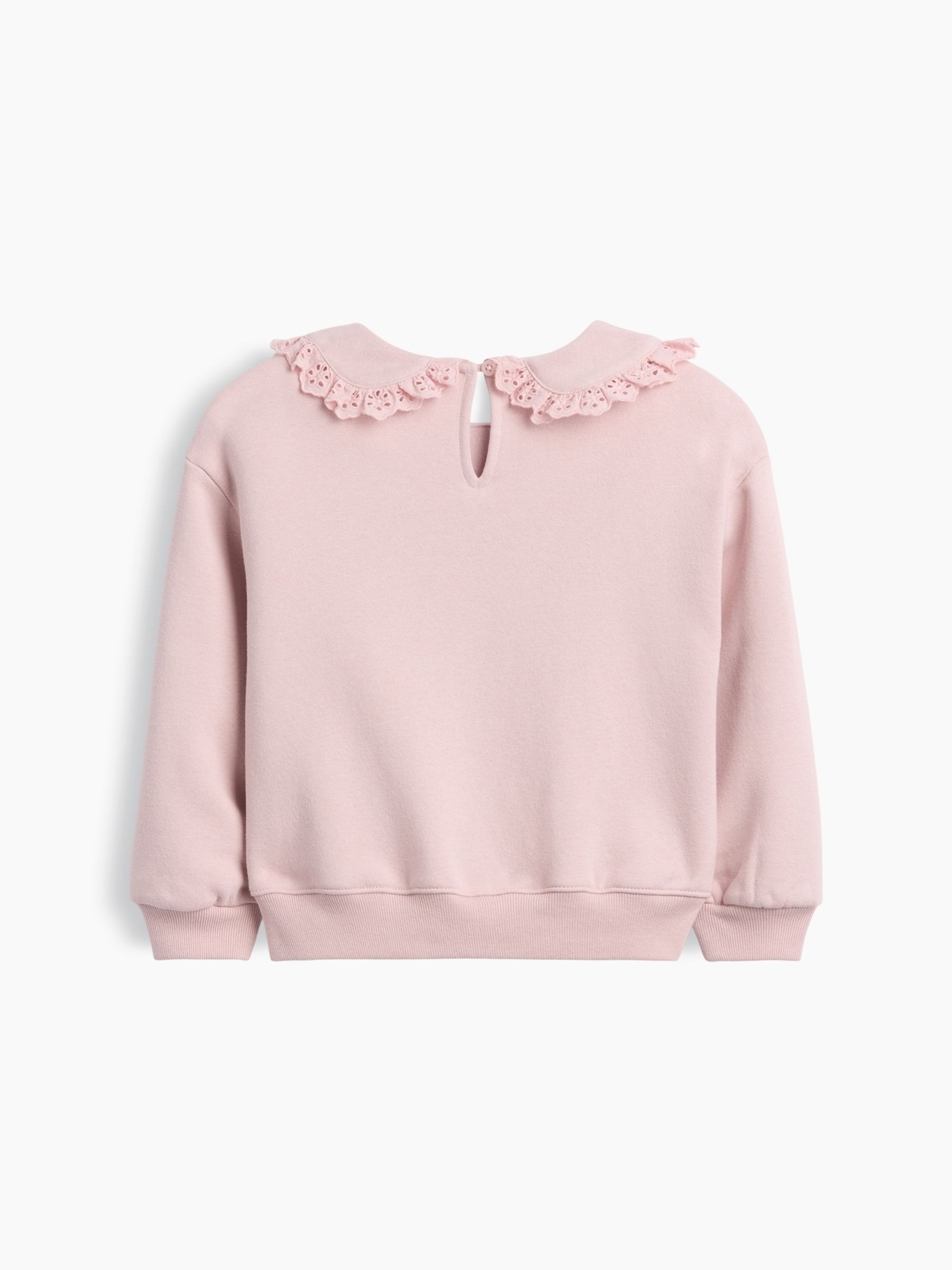 Pink Vintage Soft Collared Logo Sweatshirt - Image 2 of 2