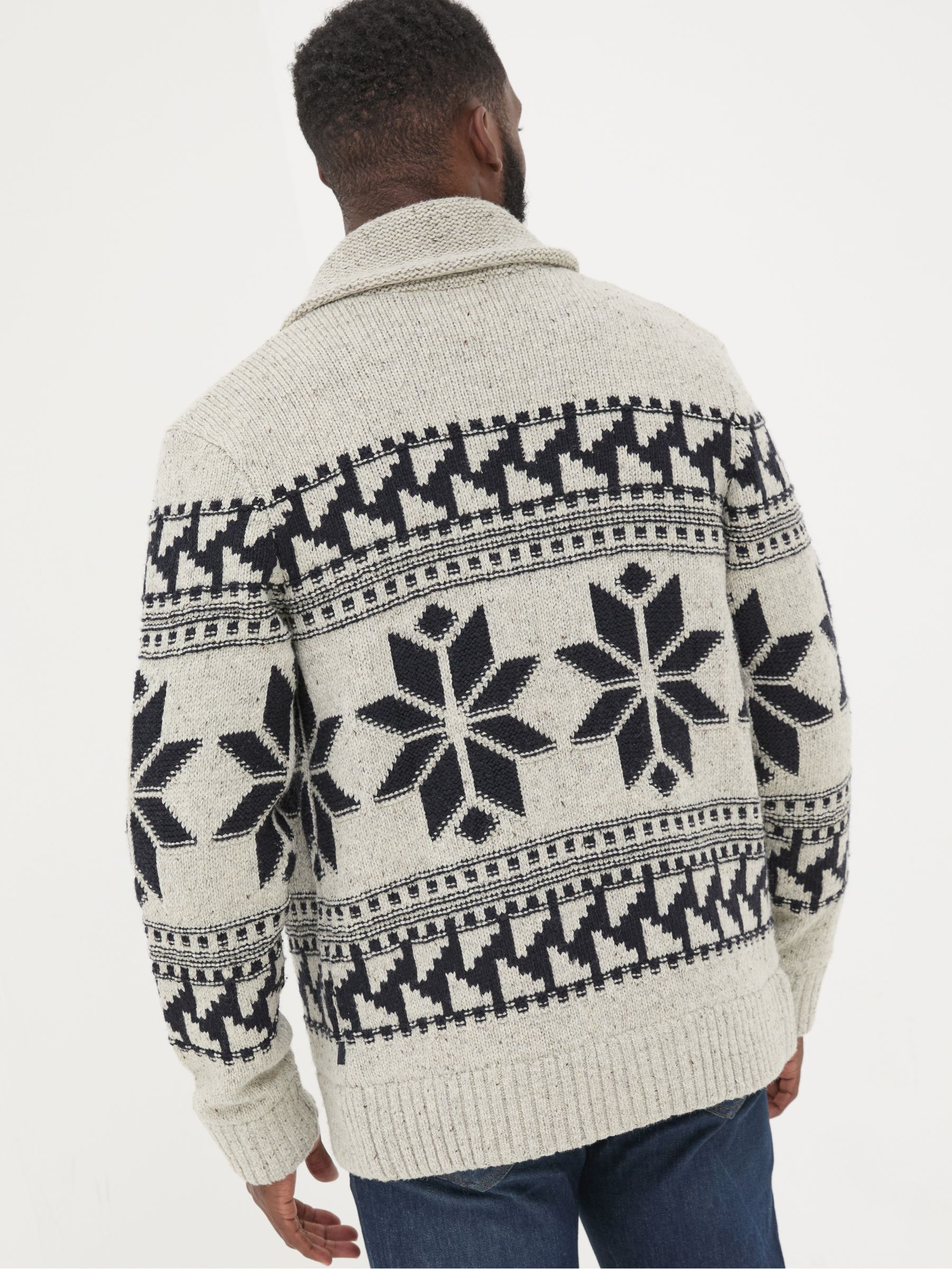Grey Shawl Cardigan - Image 2 of 5