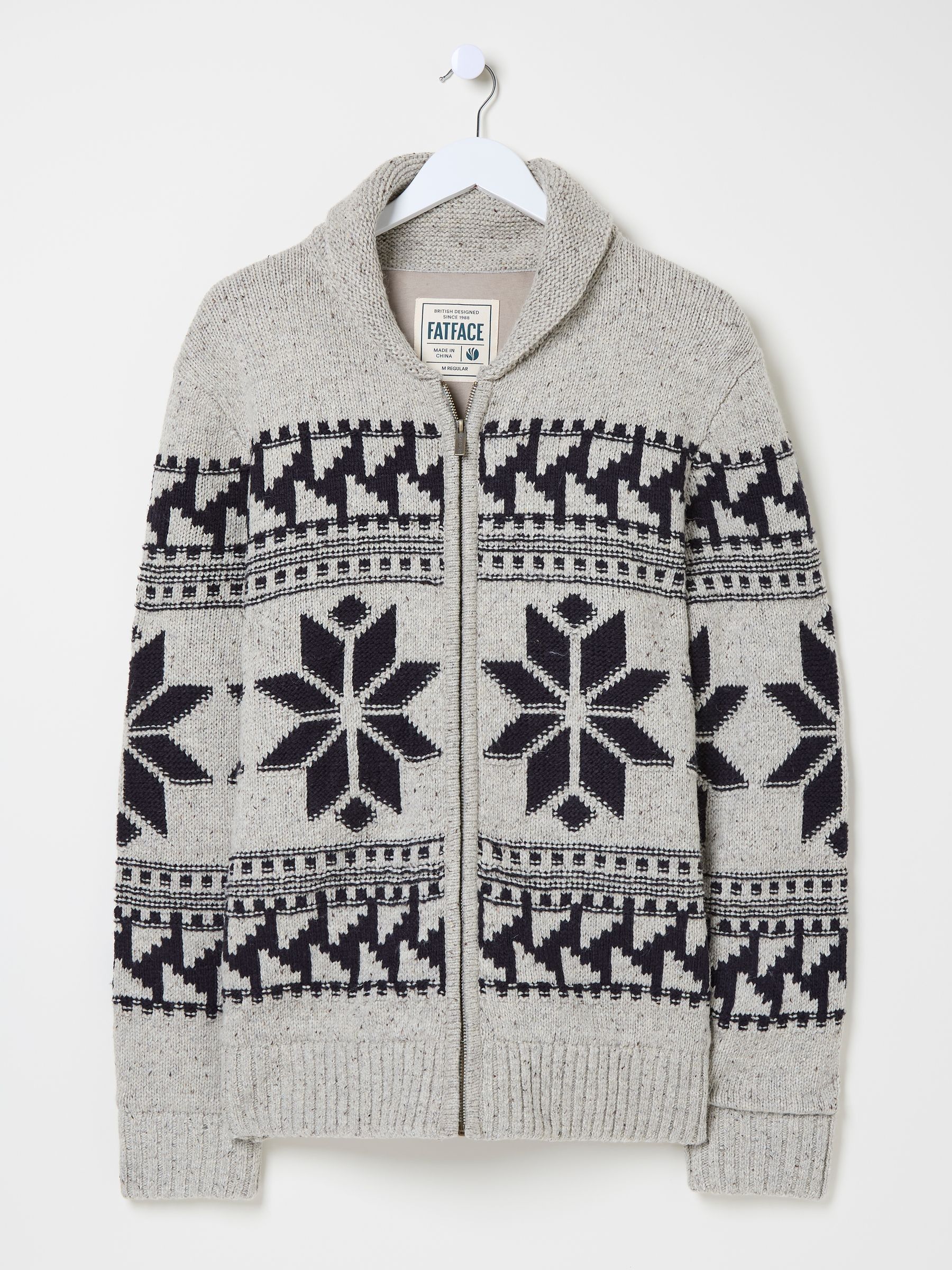 Grey Shawl Cardigan - Image 5 of 5