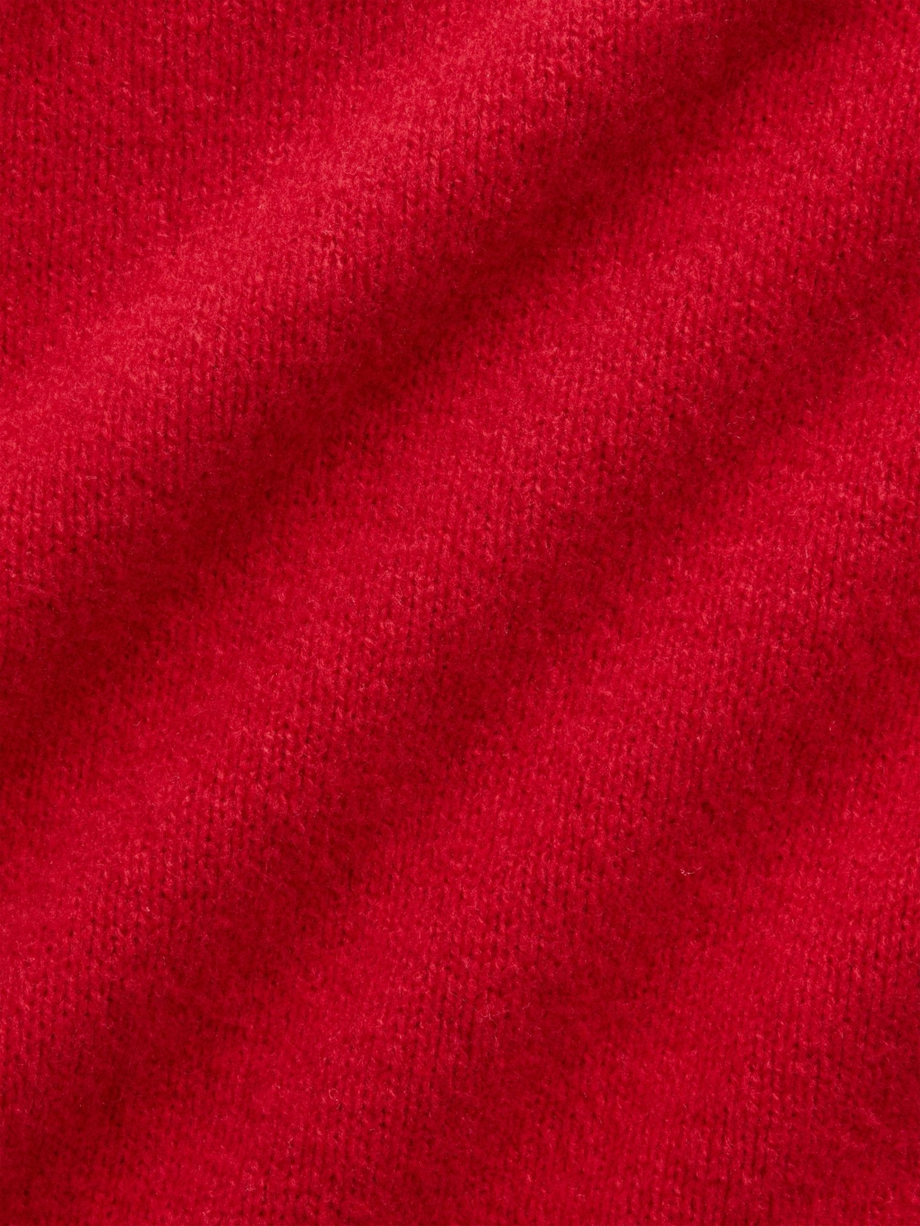 Red CashSoft Crew Jumper - Image 4 of 4