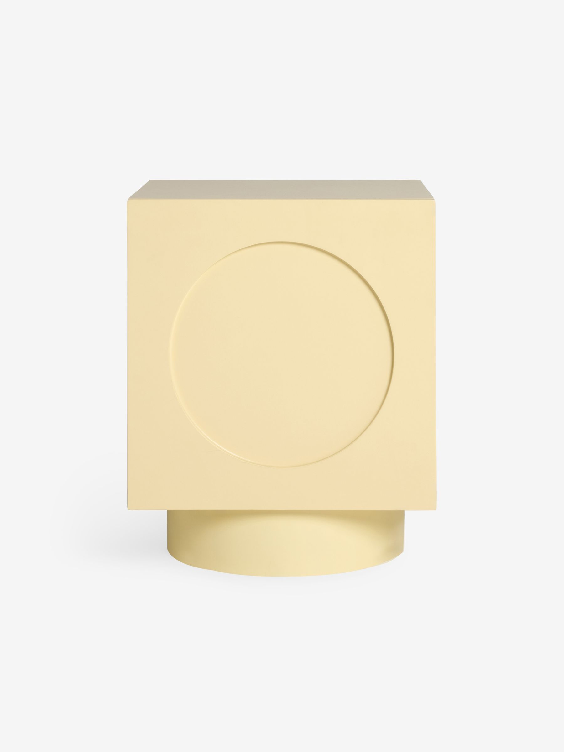 Henri Bedside Table in Yellow - Image 4 of 5