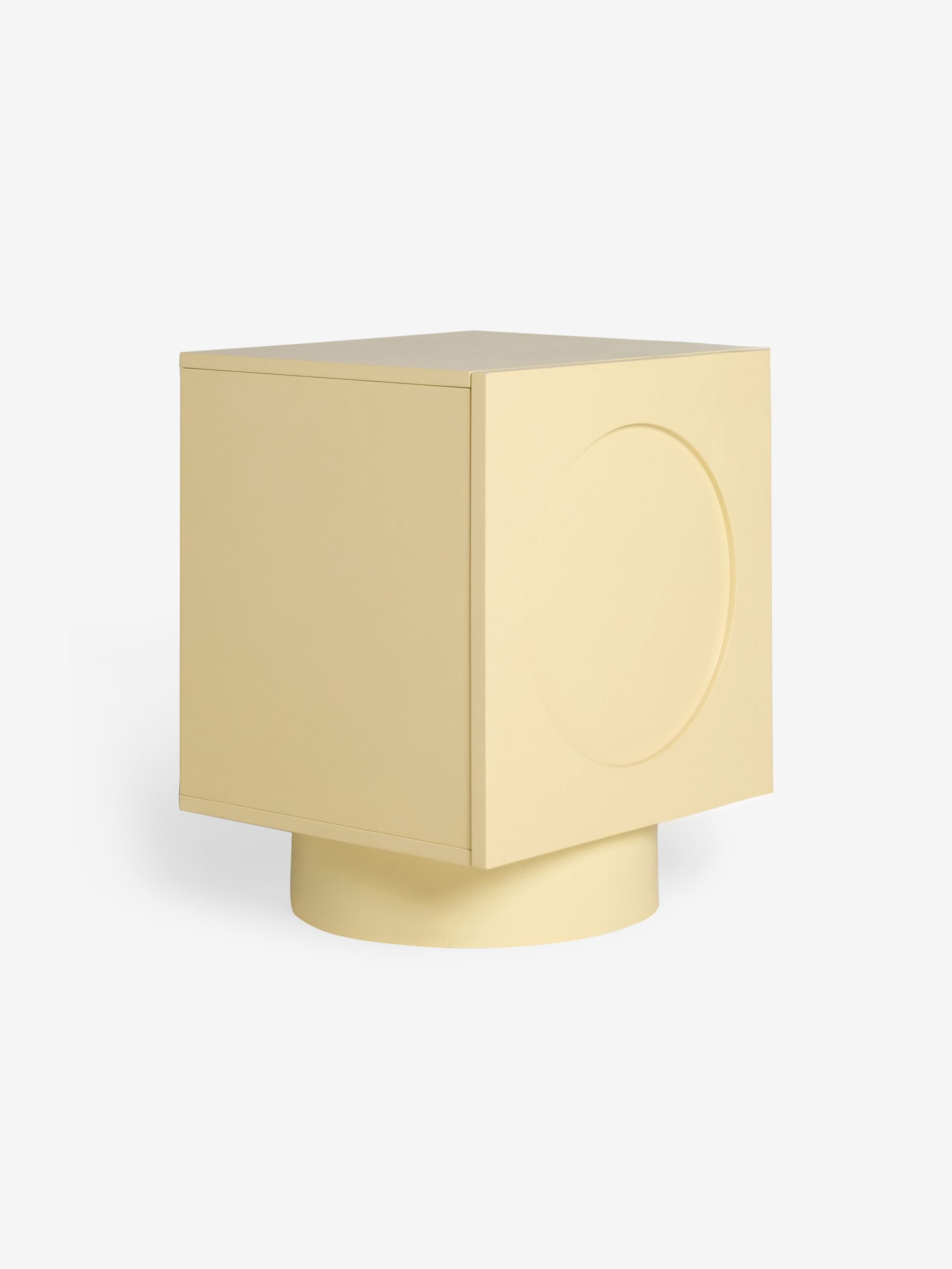 Henri Bedside Table in Yellow - Image 5 of 5