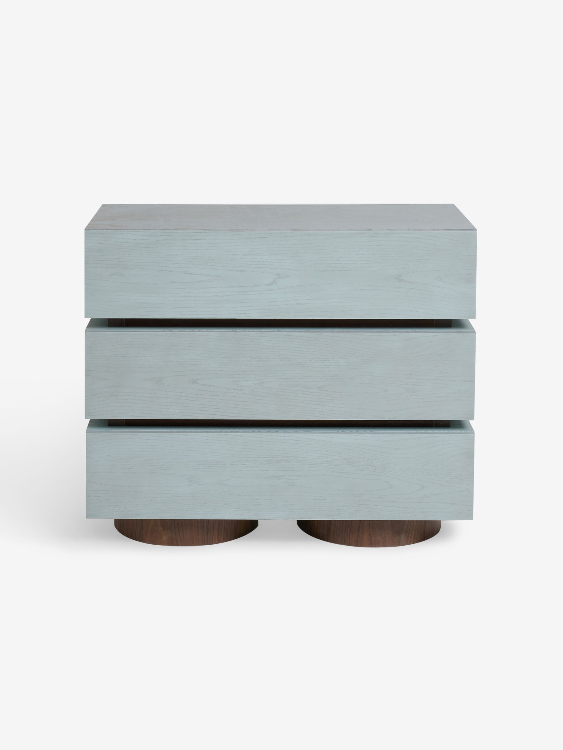 Bern 3 Drawer Chest of Drawers in Blue - Image 6 of 6