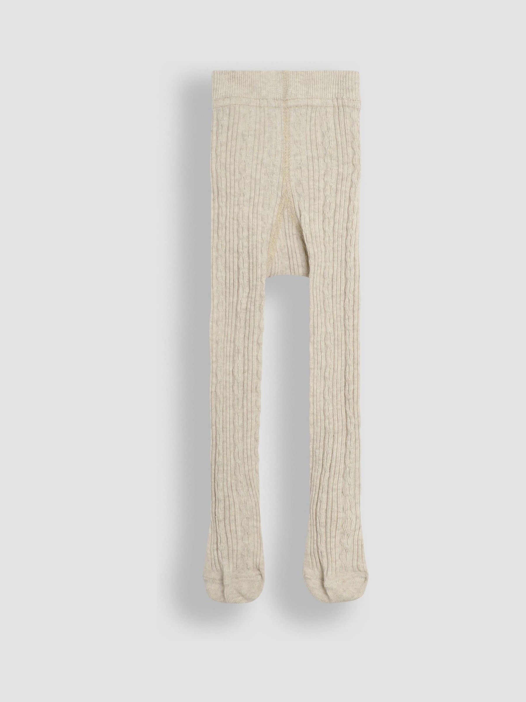 Neutral Cable Ribbed Tights - Image 2 of 3