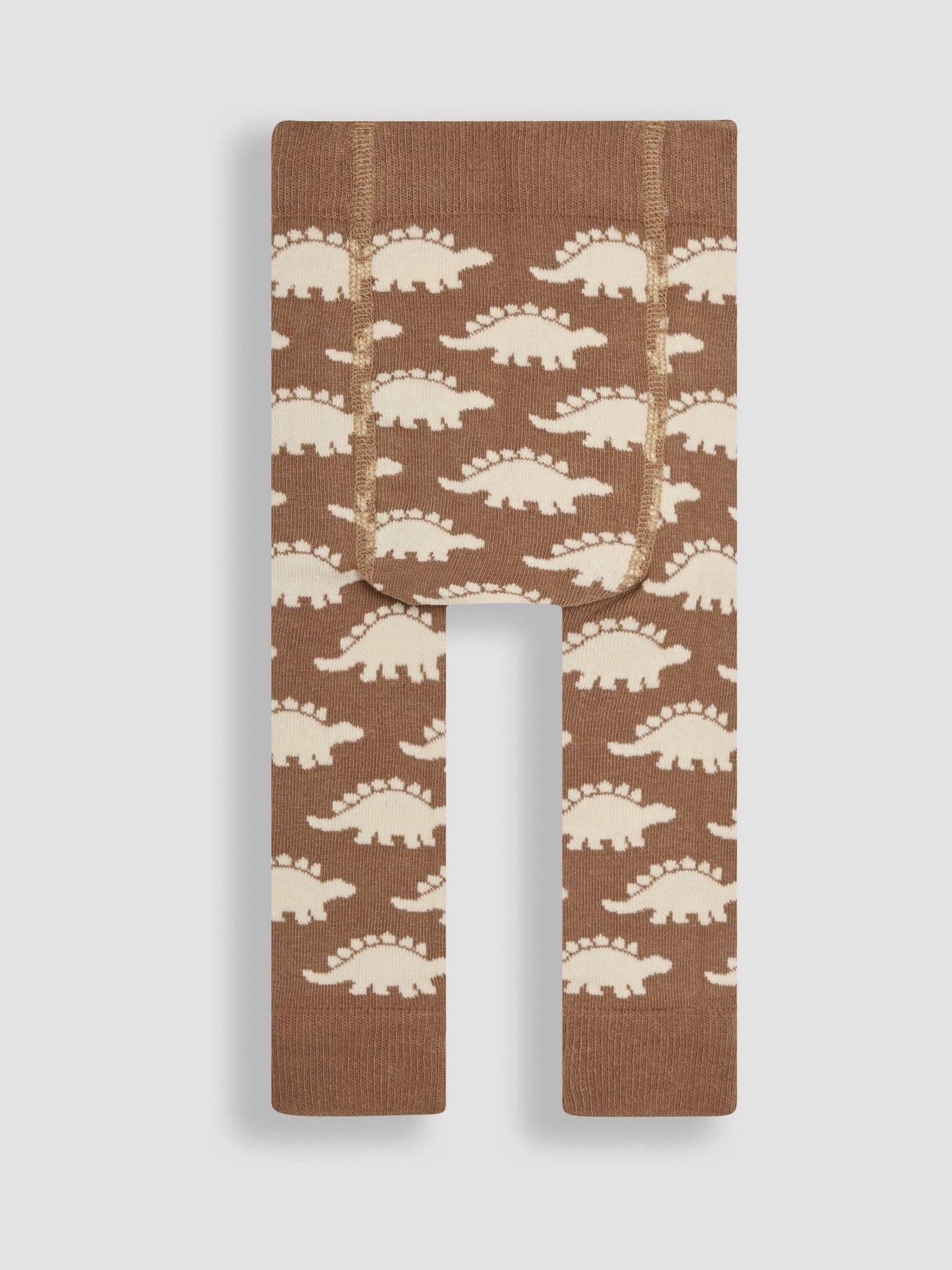 Natural Dinosaur Knitted Leggings - Image 2 of 3