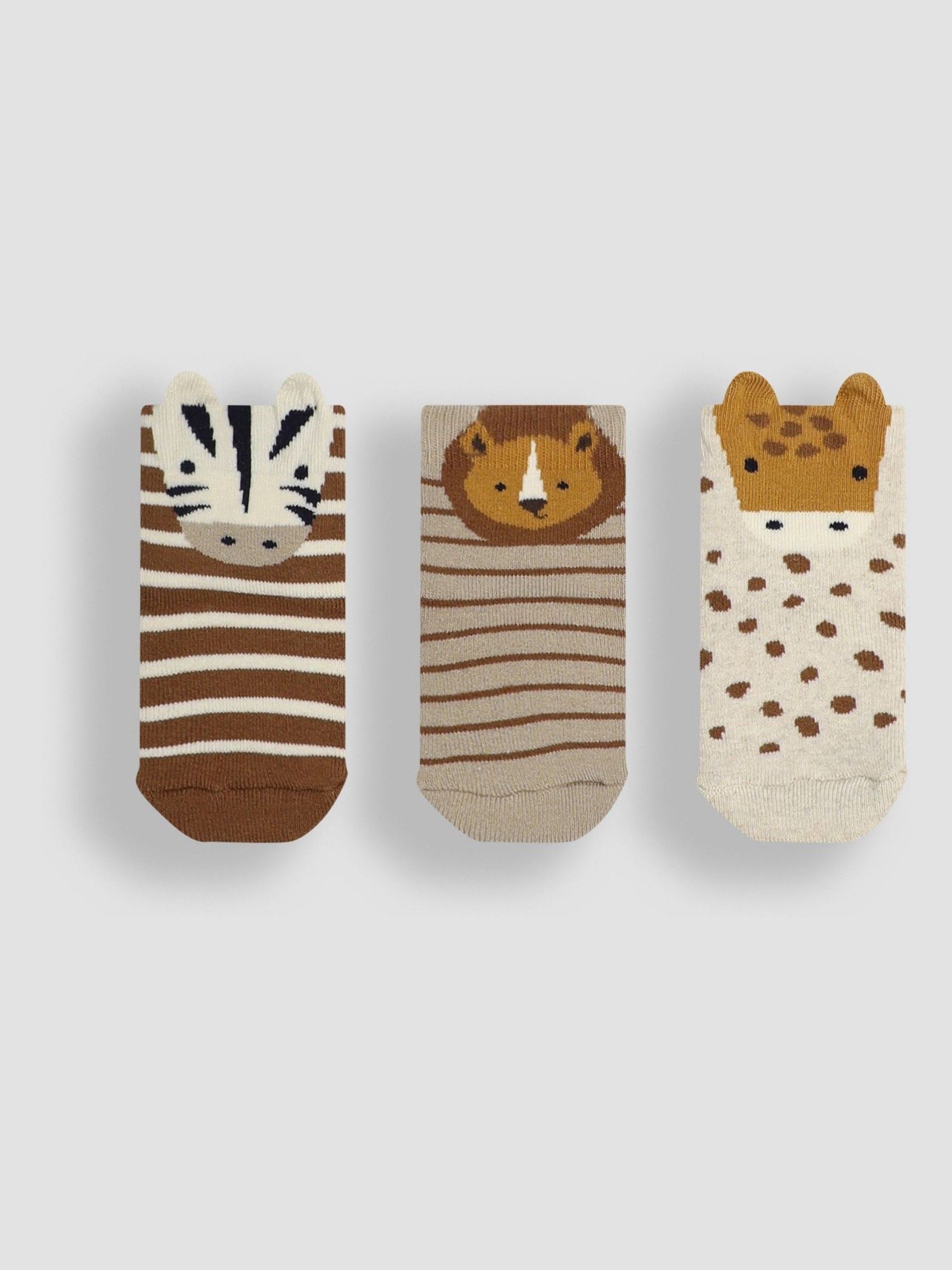 Neutral 3-Pack Extra Thick Safari Socks - Image 1 of 5
