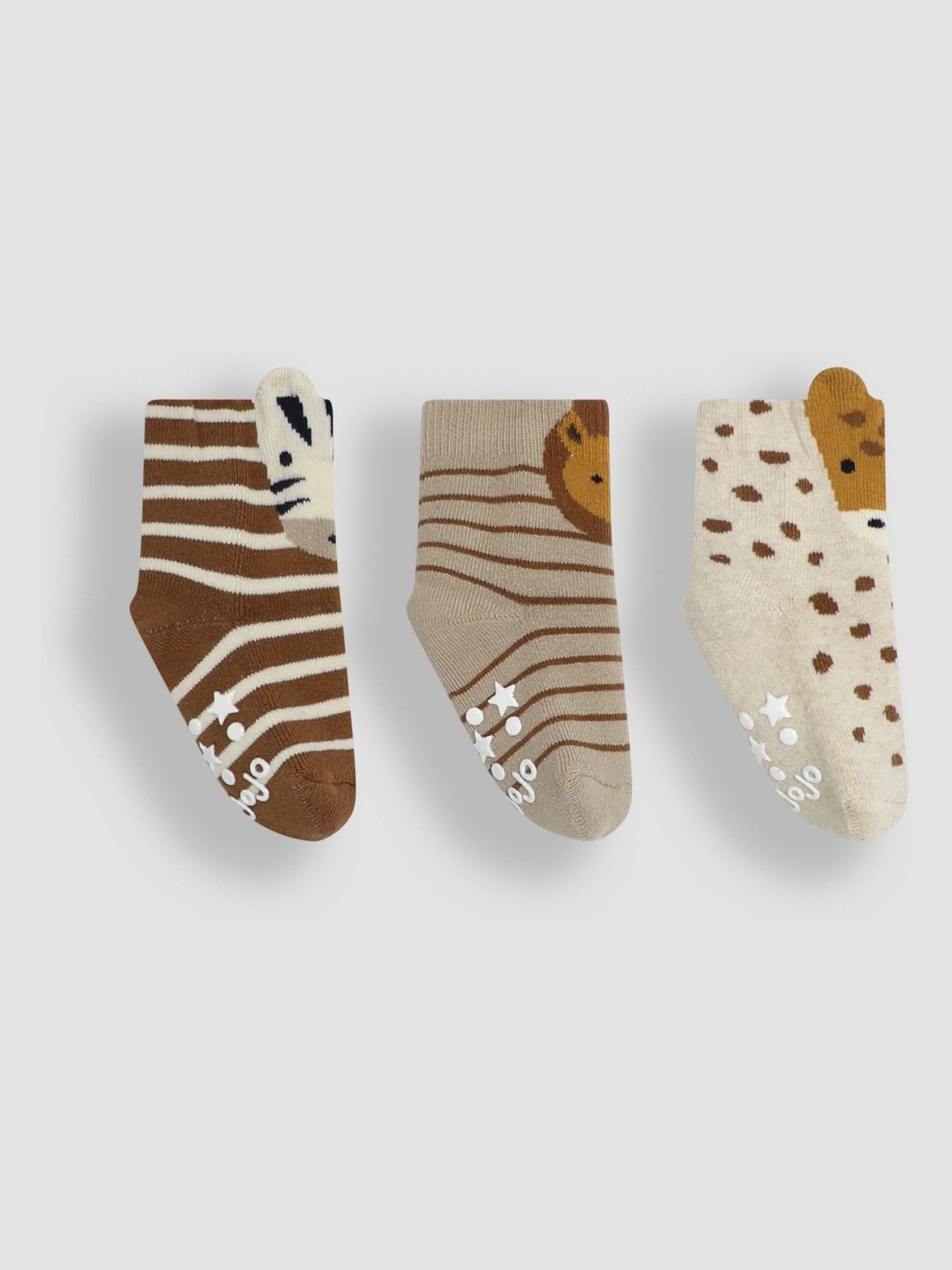 Neutral 3-Pack Extra Thick Safari Socks - Image 2 of 5