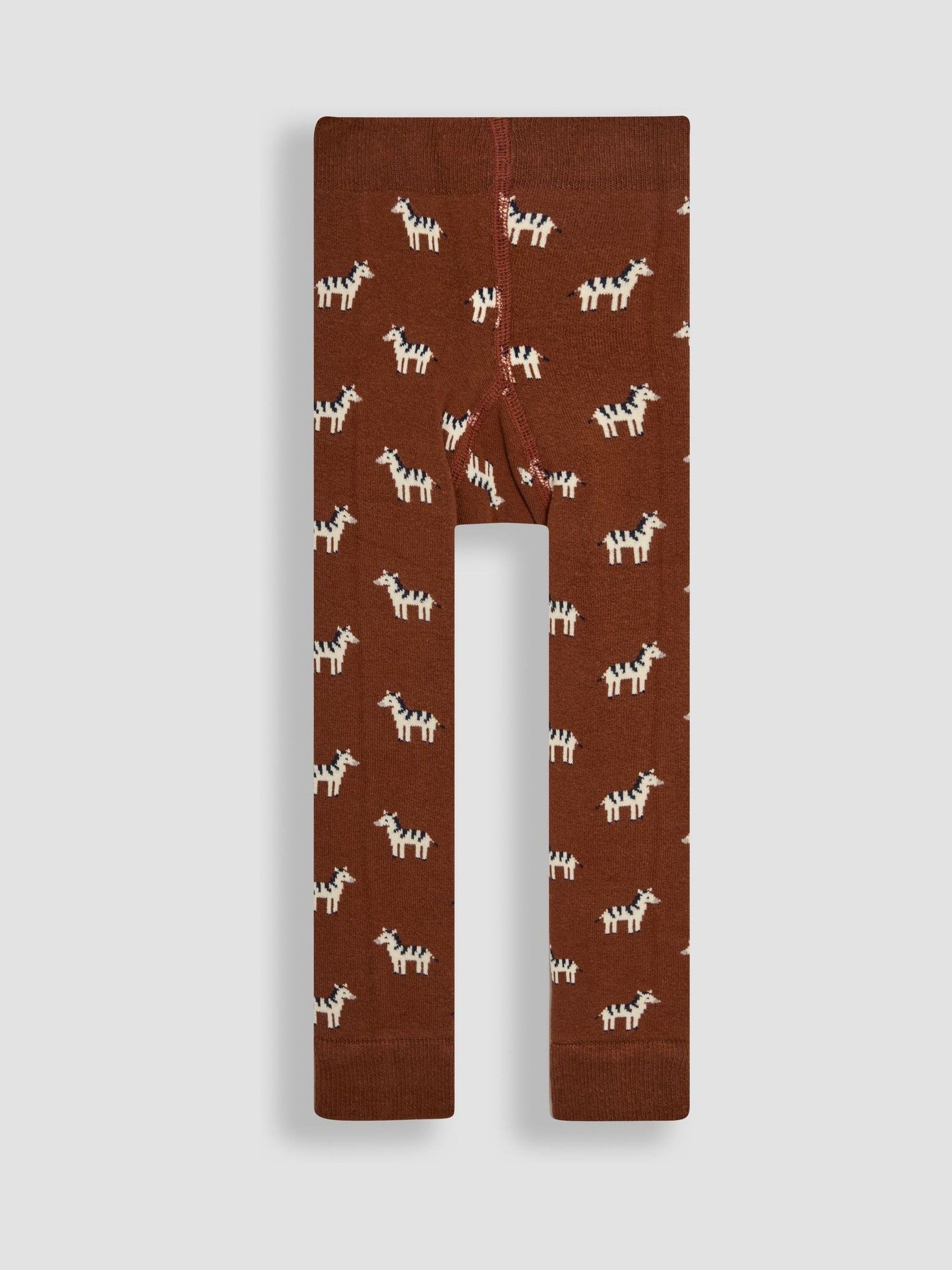 Brown Zebra Extra Thick Leggings - Image 1 of 3