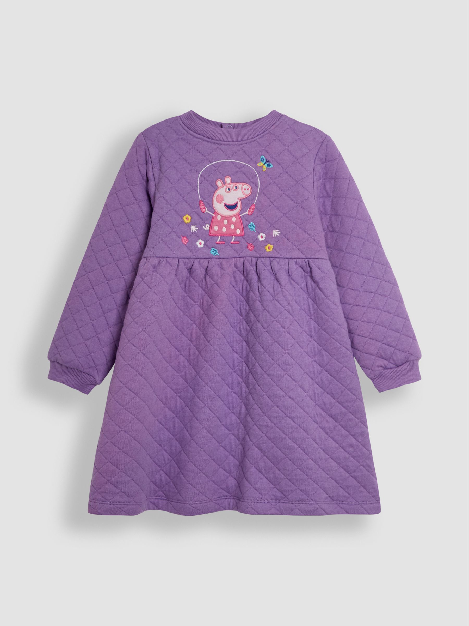 Lilac Peppa Pig Quilted Dress - Image 4 of 6