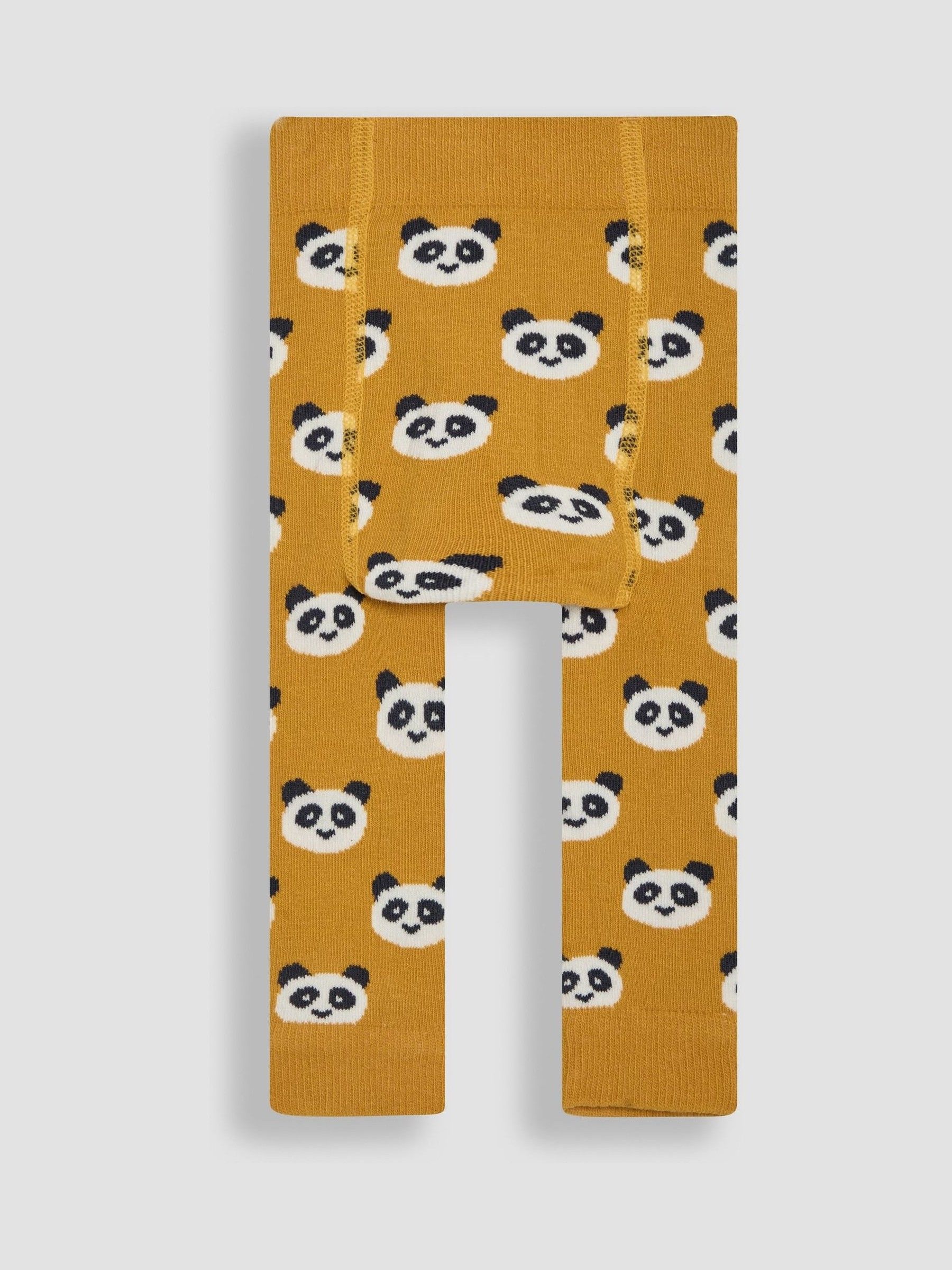 Yellow Panda Knitted Leggings - Image 2 of 3