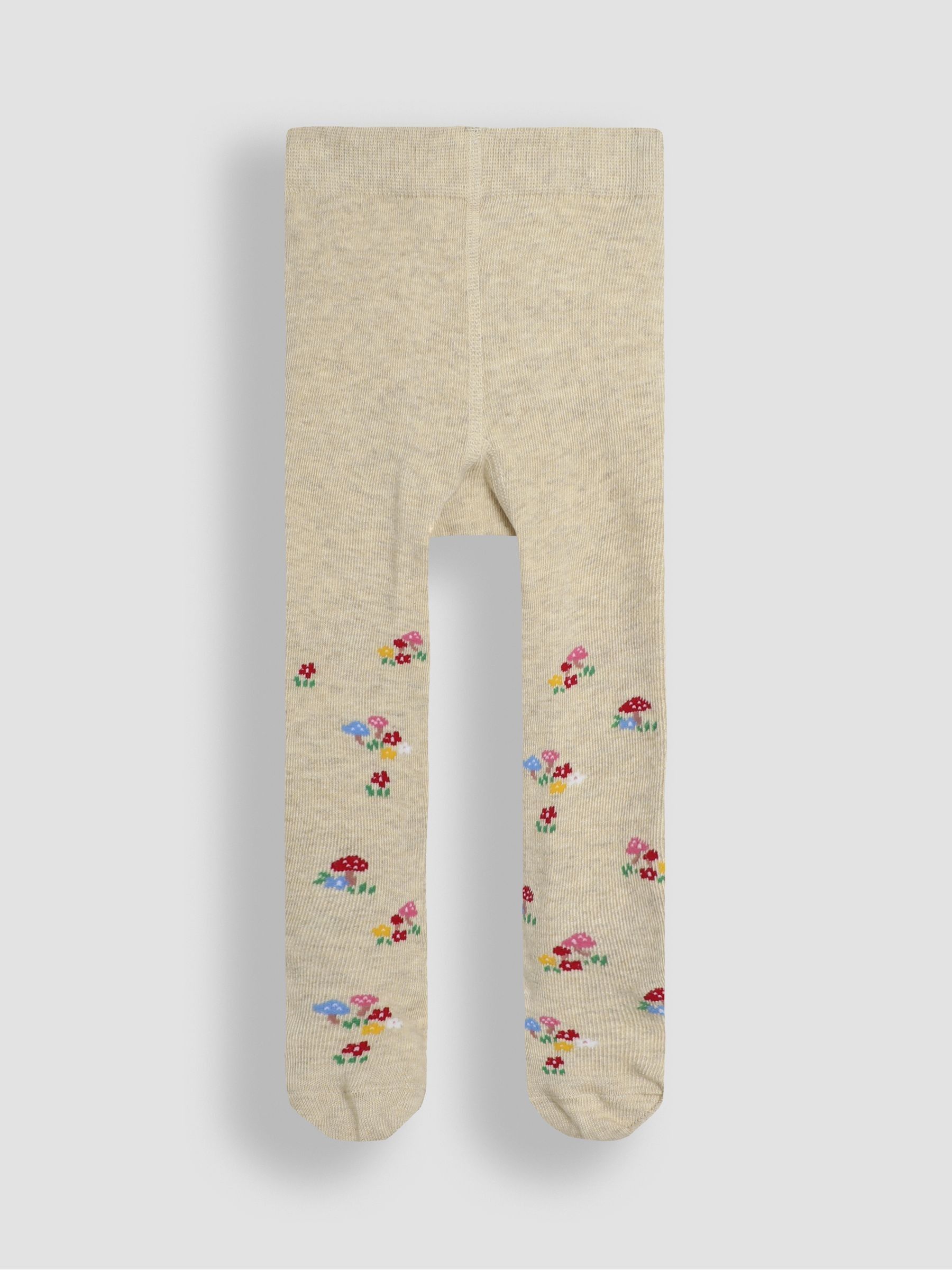 Neutral Cotton Rich Fruit Tights - Image 2 of 3