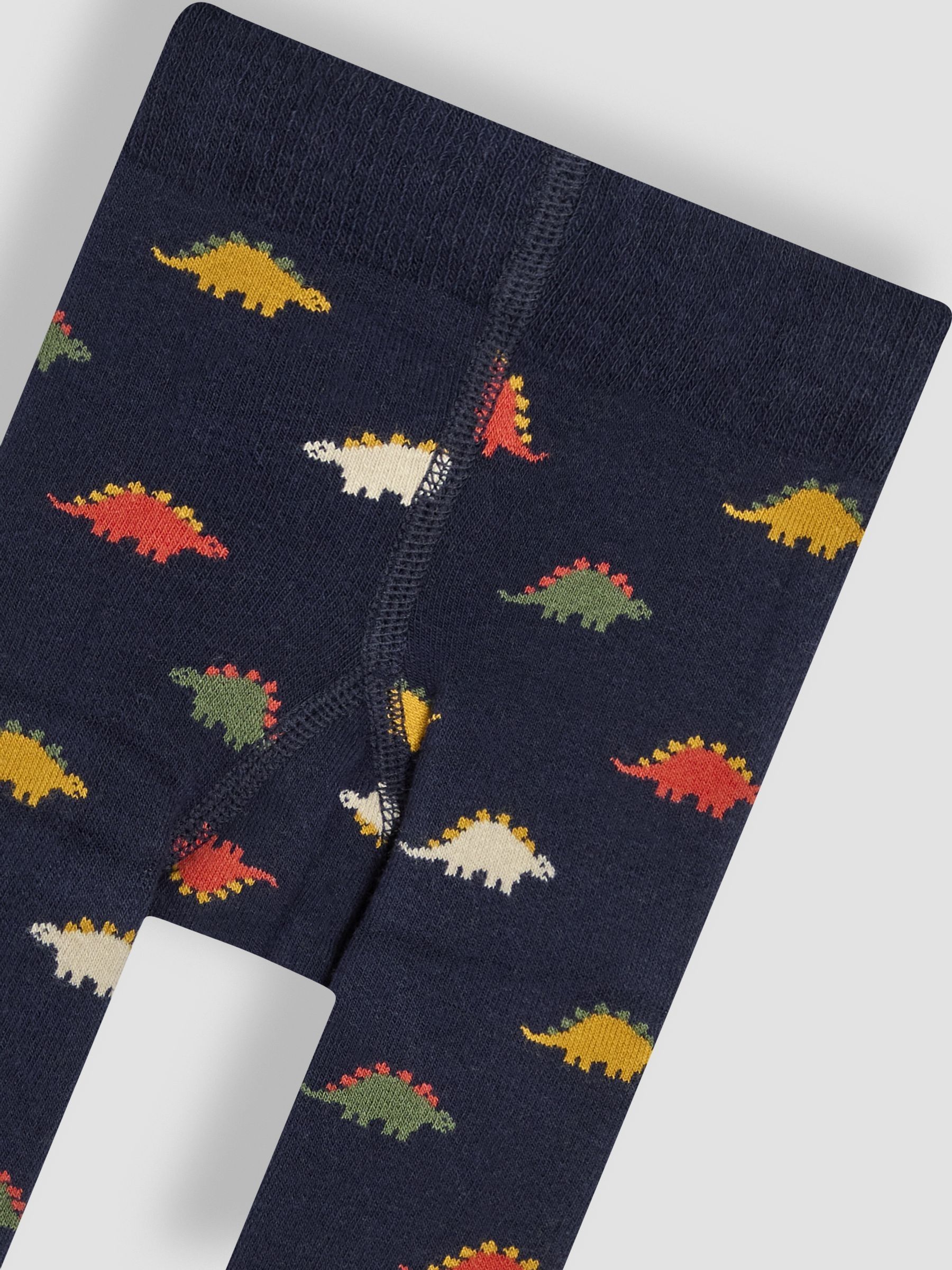 Navy Dinosaur Extra Thick Leggings - Image 3 of 3