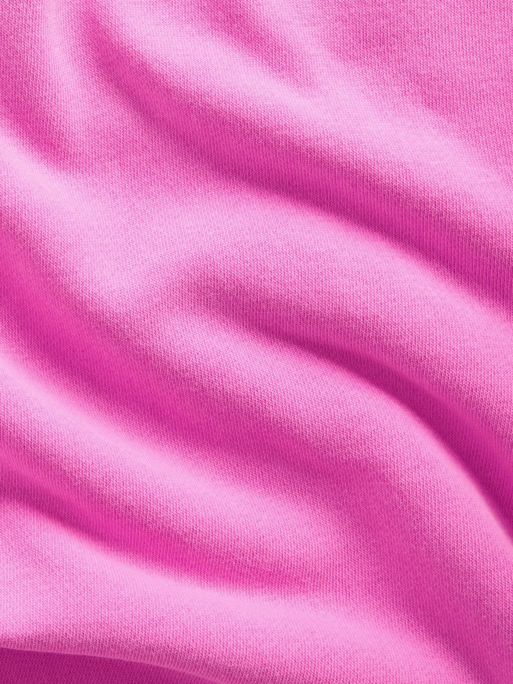 Pink Vintage Soft Oversized Split-Hem Sweatshirt - Image 4 of 4 Pink Vintage Soft Oversized Split-Hem Sweatshirt - Image 4 of 4