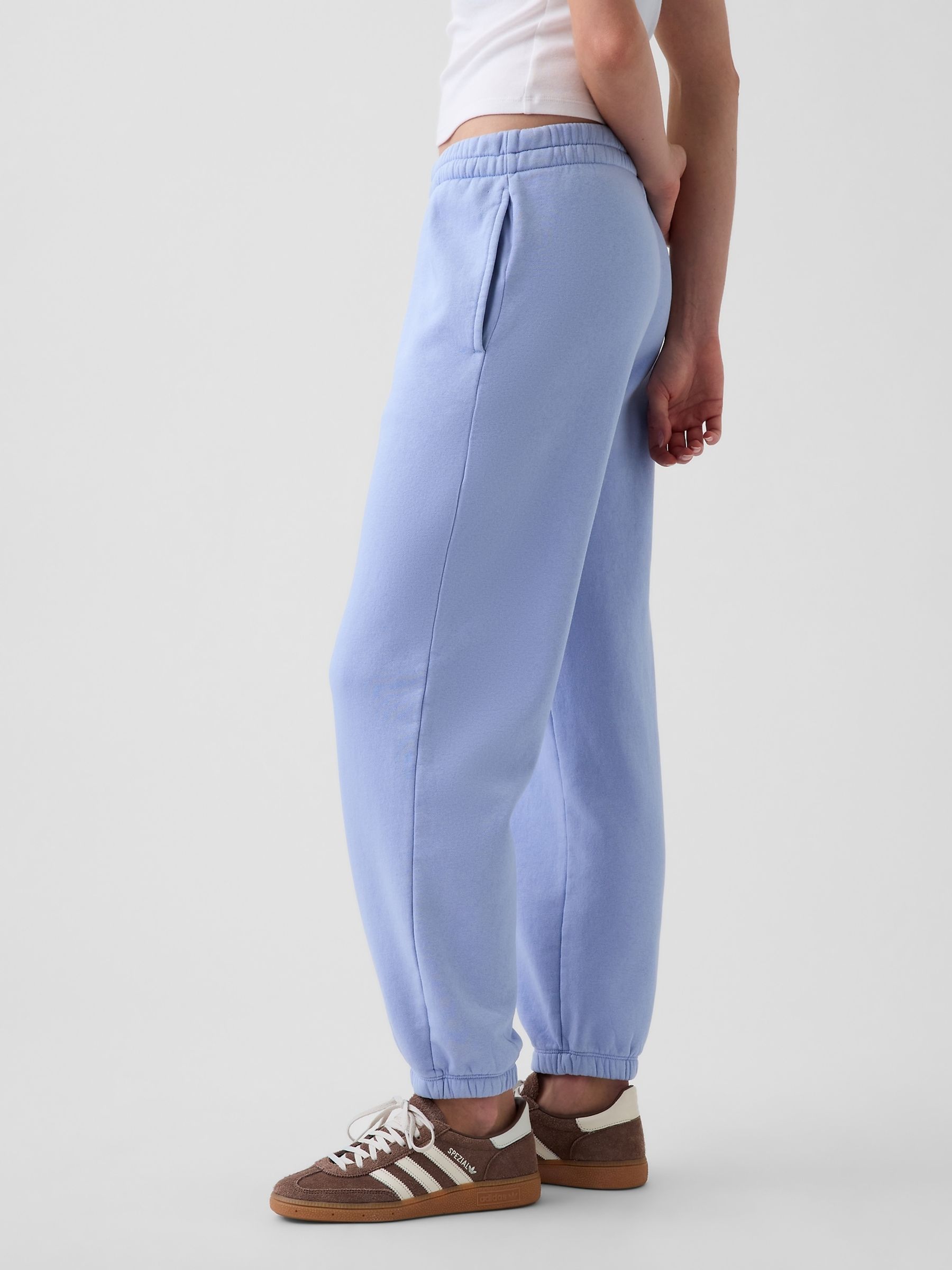 Blue Vintage Soft Relaxed Joggers - Image 3 of 5