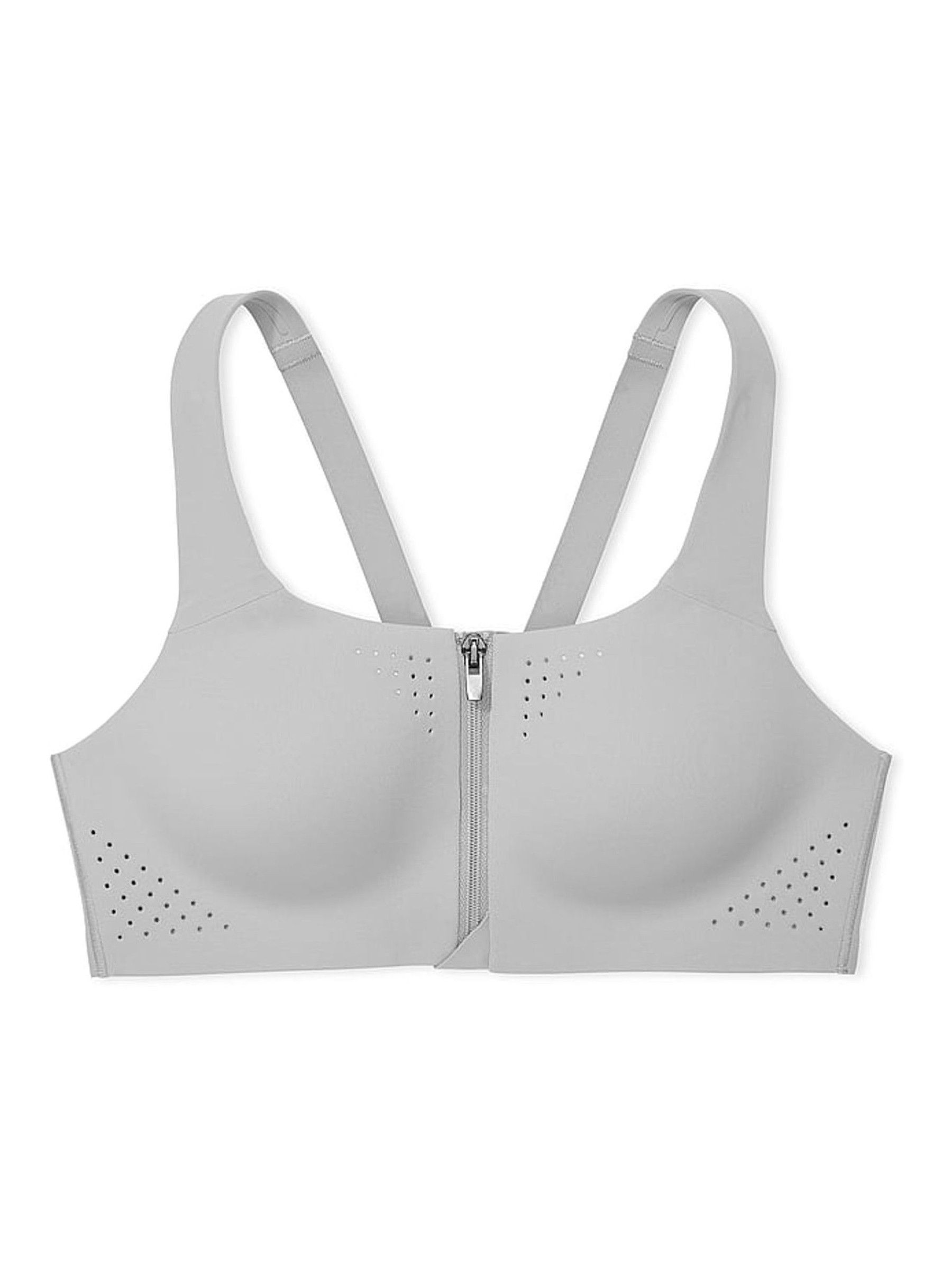 Starstruck Grey Front Close Featherweight Max High Support Sports Bra - Image 3 of 4