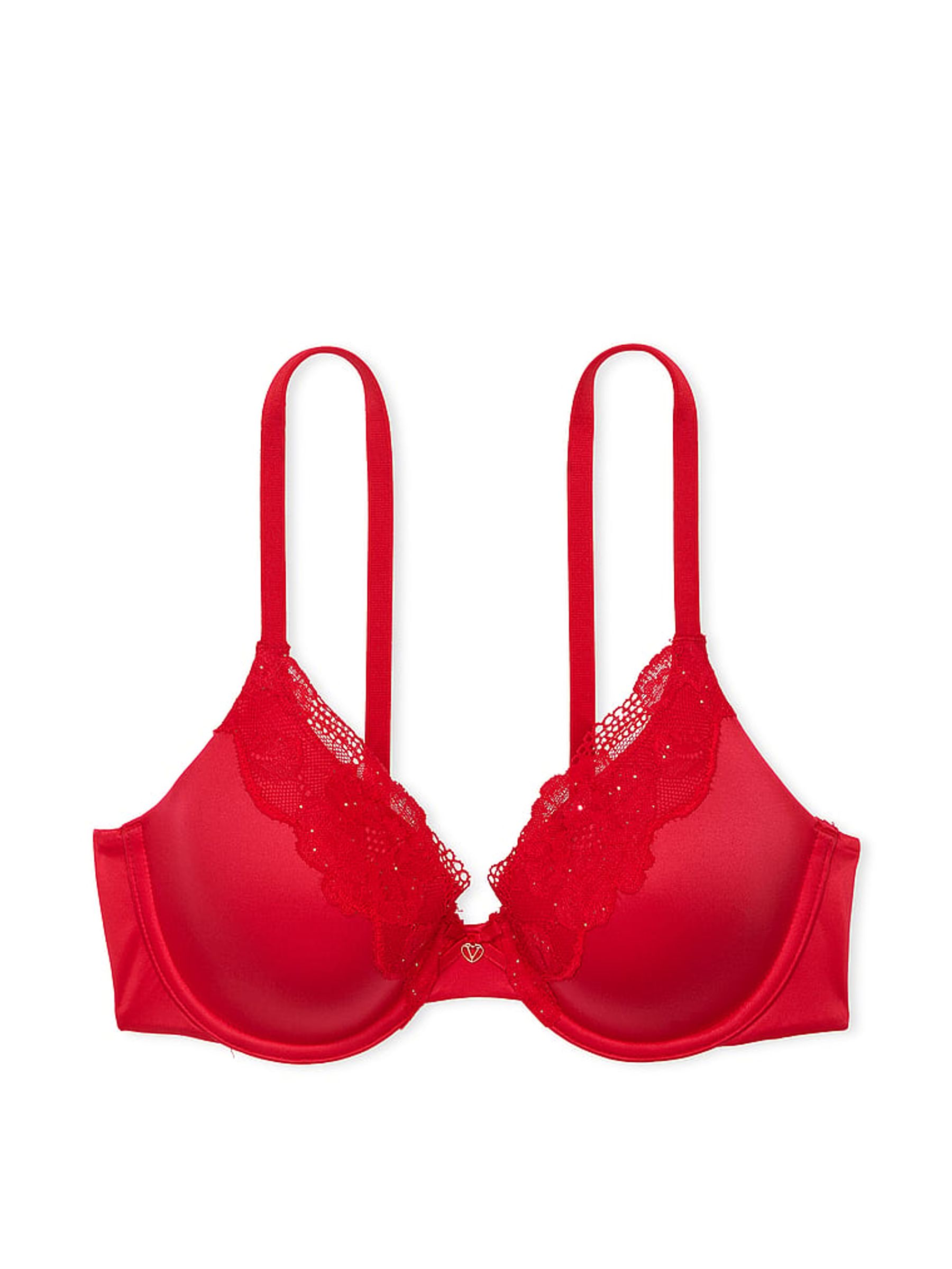 Lipstick Red Full Cup Bra - Image 3 of 3