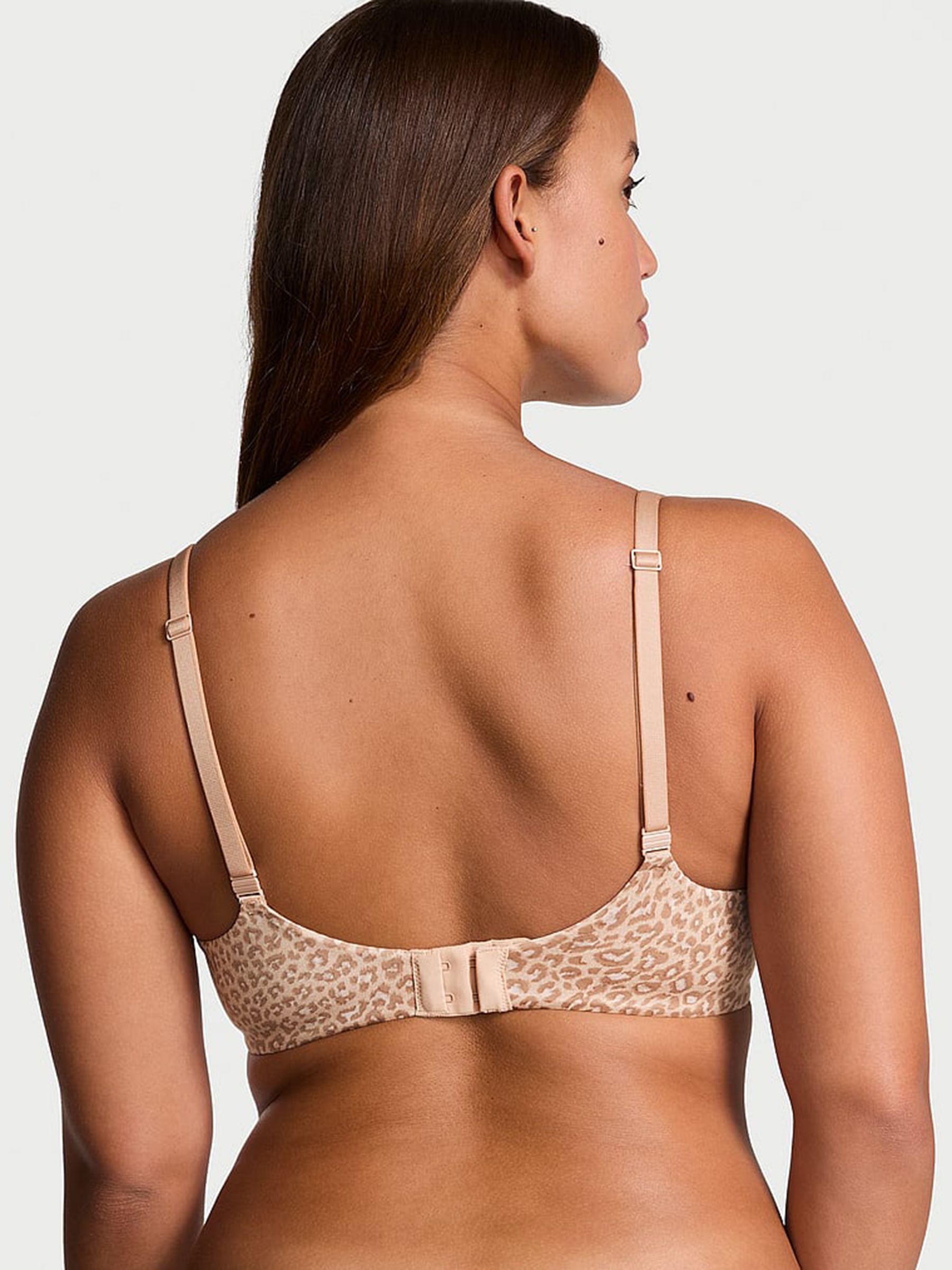 New Glam Leo Marzipan Nude Demi Invisible Lift Bra - Image 2 of 4