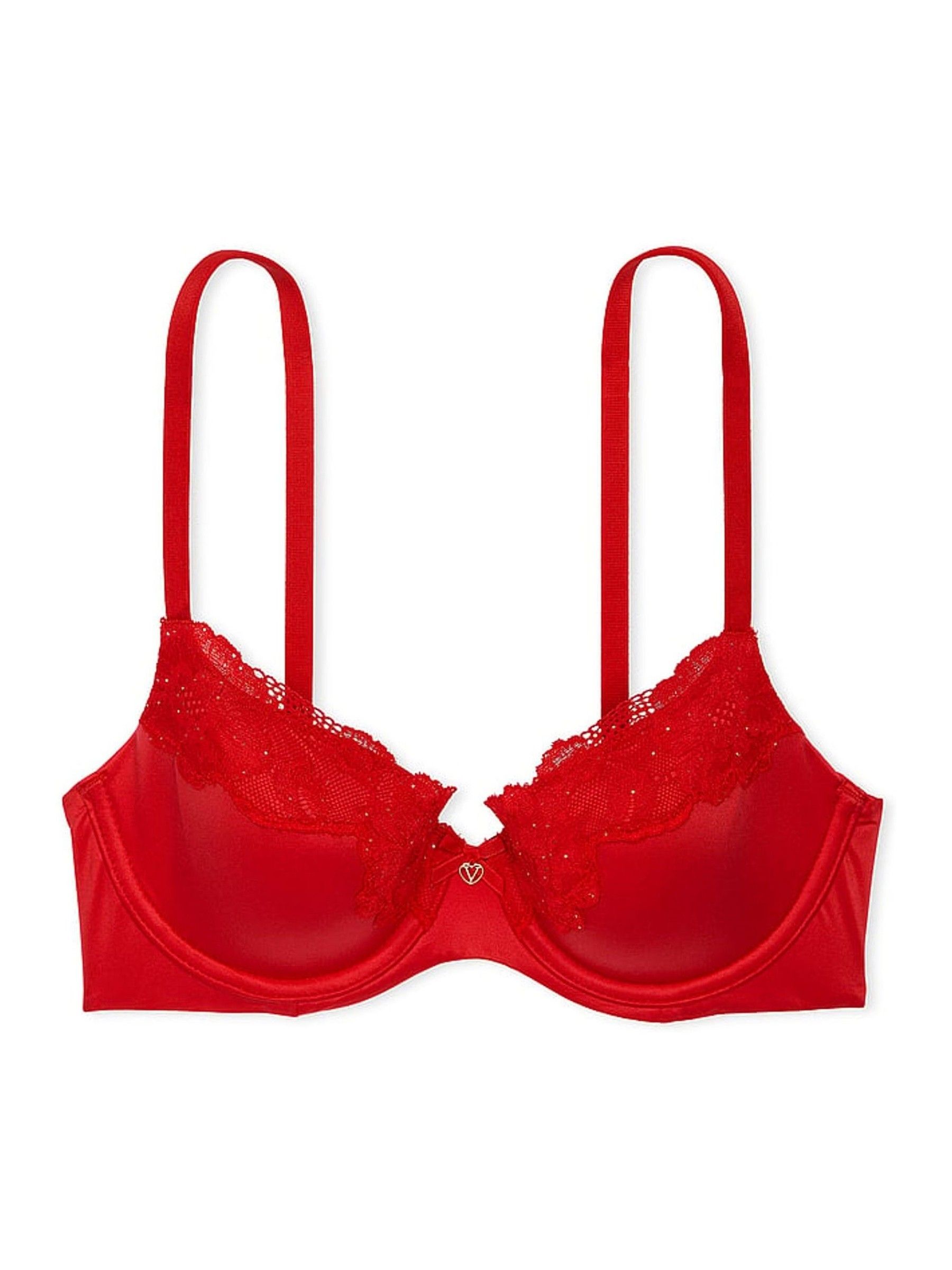 Lipstick Red Demi Bra - Image 3 of 3