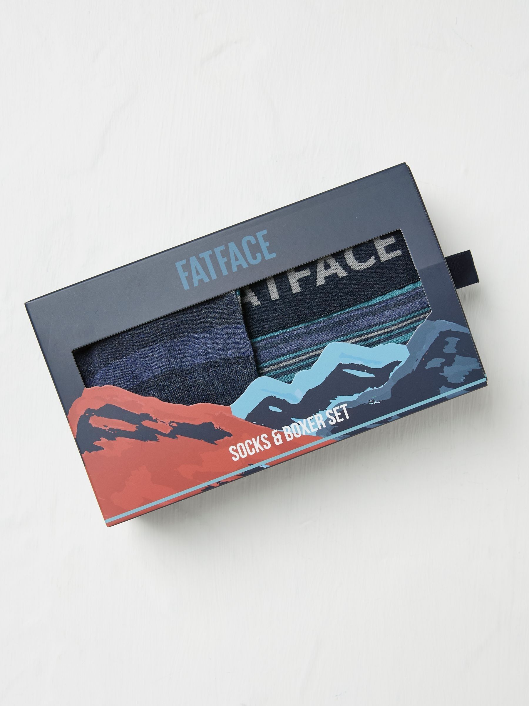 Navy Multi Socks and Boxers Set - Image 2 of 2 Navy Multi Socks and Boxers Set - Image 2 of 2