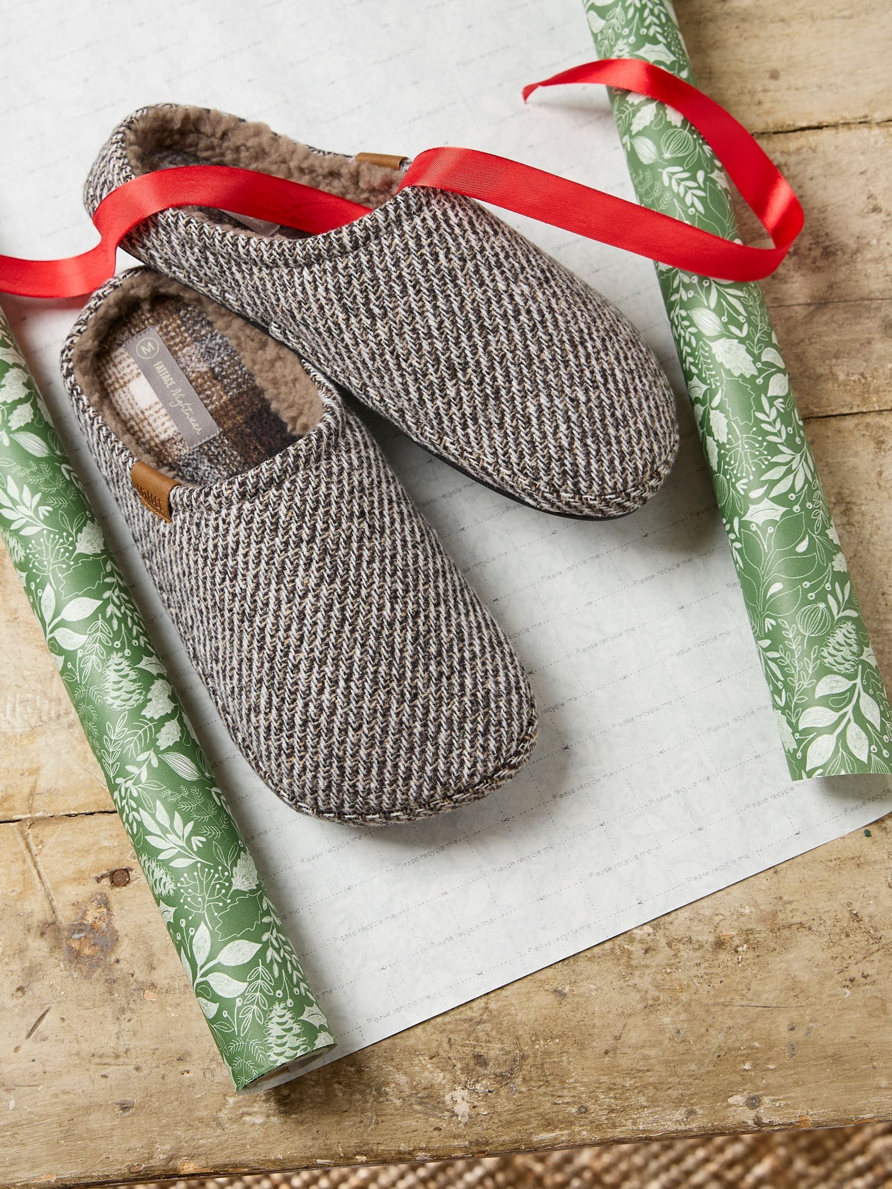 Oatmeal Jamieson Slippers - Image 3 of 3