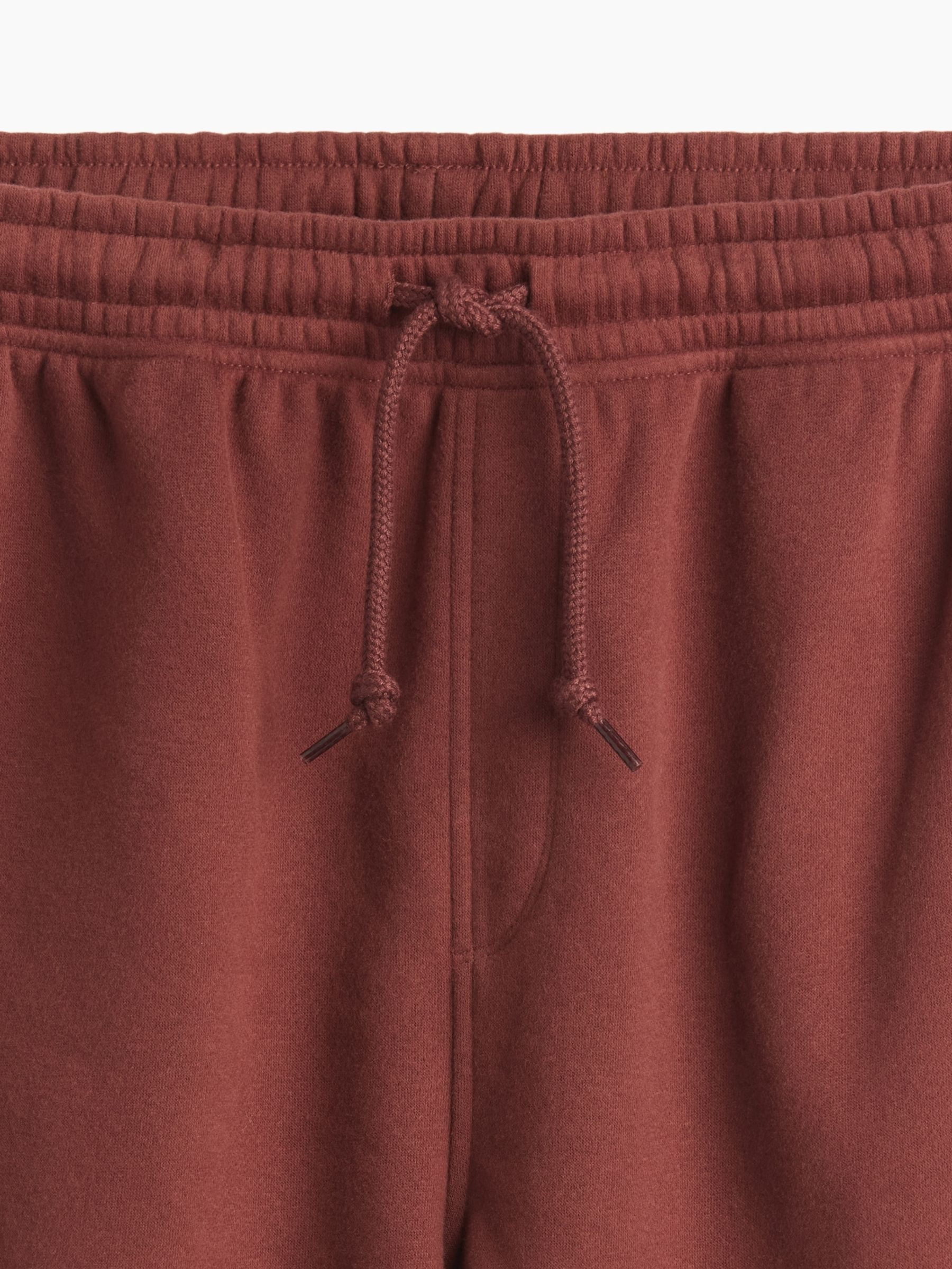 Burgundy Red Vintage Soft Straight-Leg Joggers - Image 5 of 5
