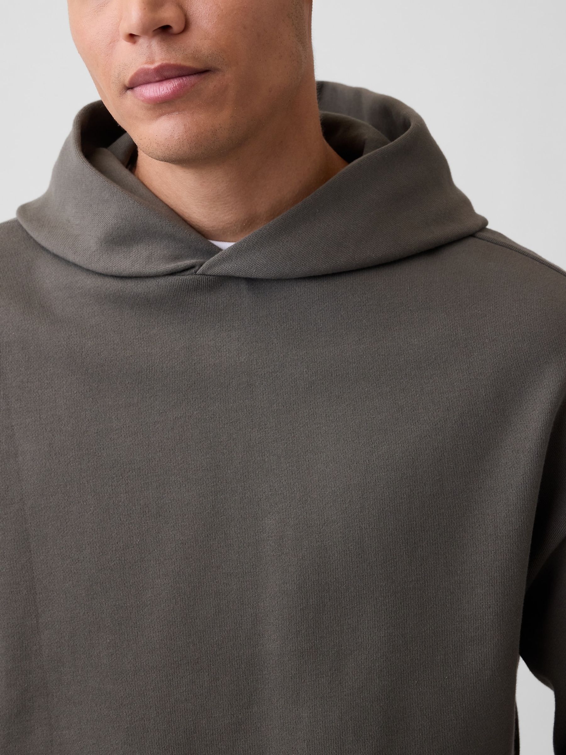 Brown Heavyweight Oversized Hoodie - Image 4 of 4