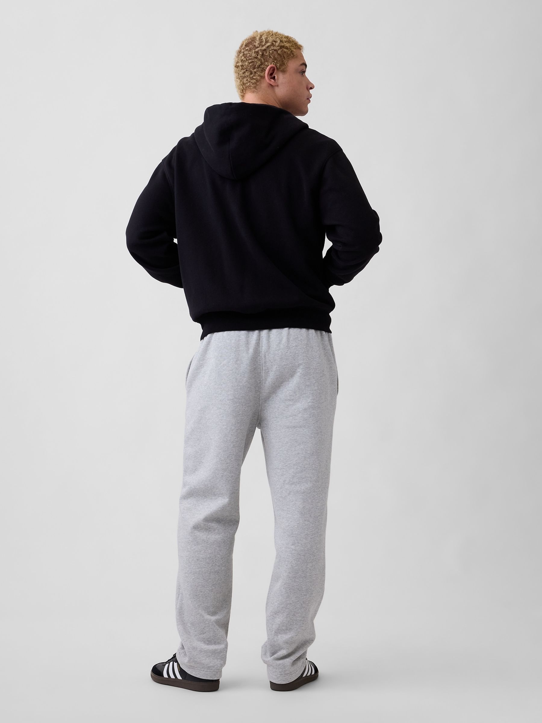 Grey Logo Straight-Leg Joggers - Image 2 of 4