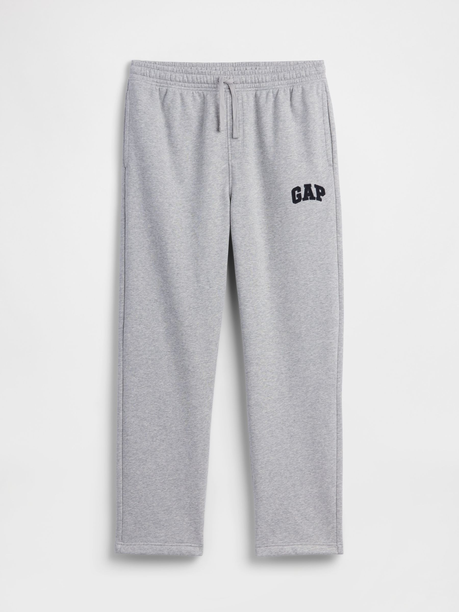 Grey Logo Straight-Leg Joggers - Image 4 of 4