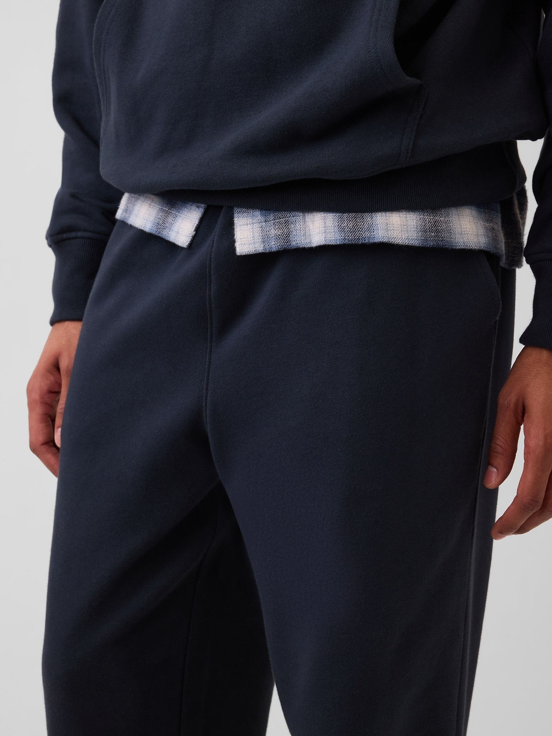 Navy Heavyweight Relaxed Joggers - Image 4 of 4