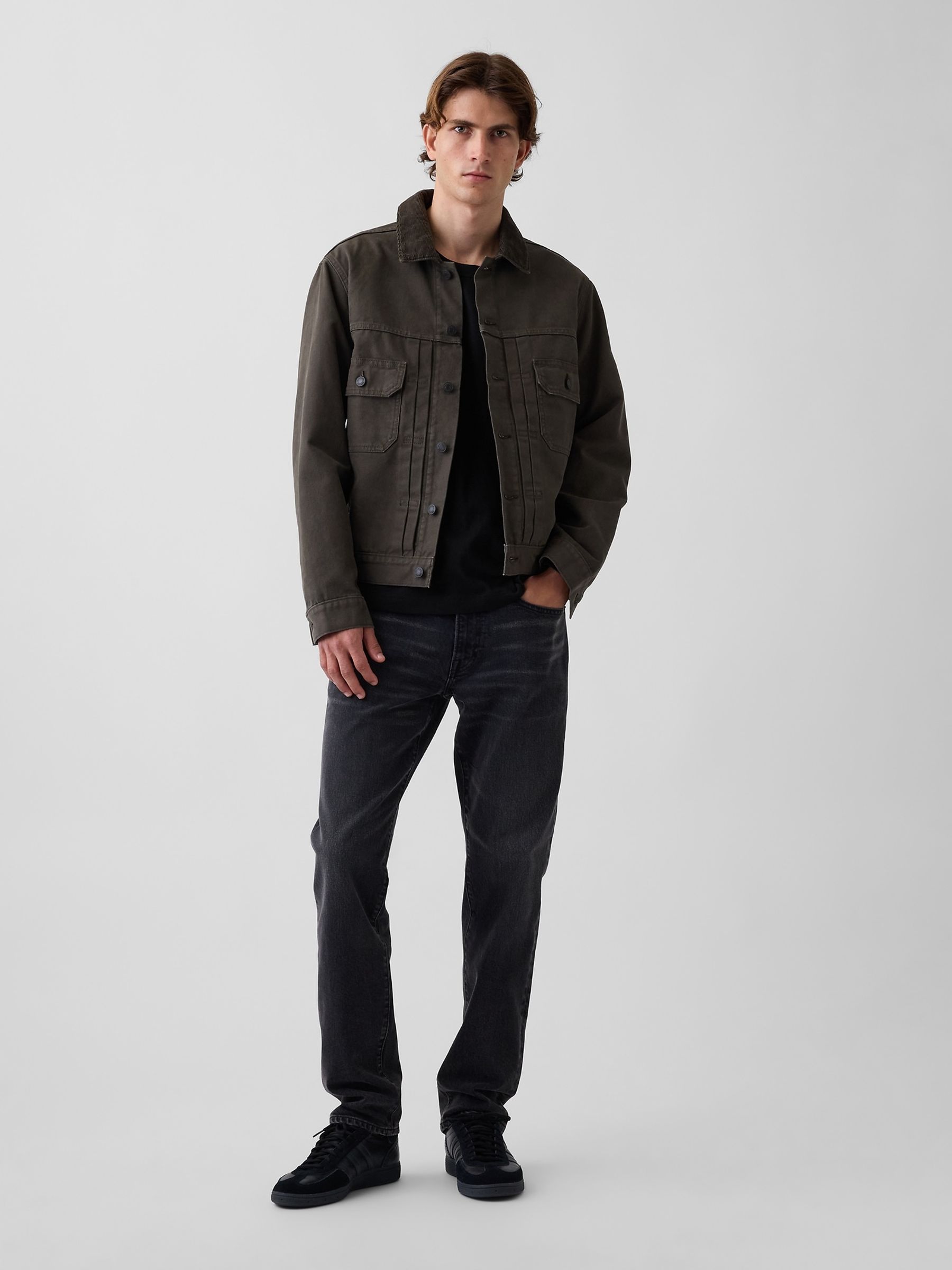 Black Heavyweight Relaxed Long Sleeve T-Shirt - Image 3 of 4