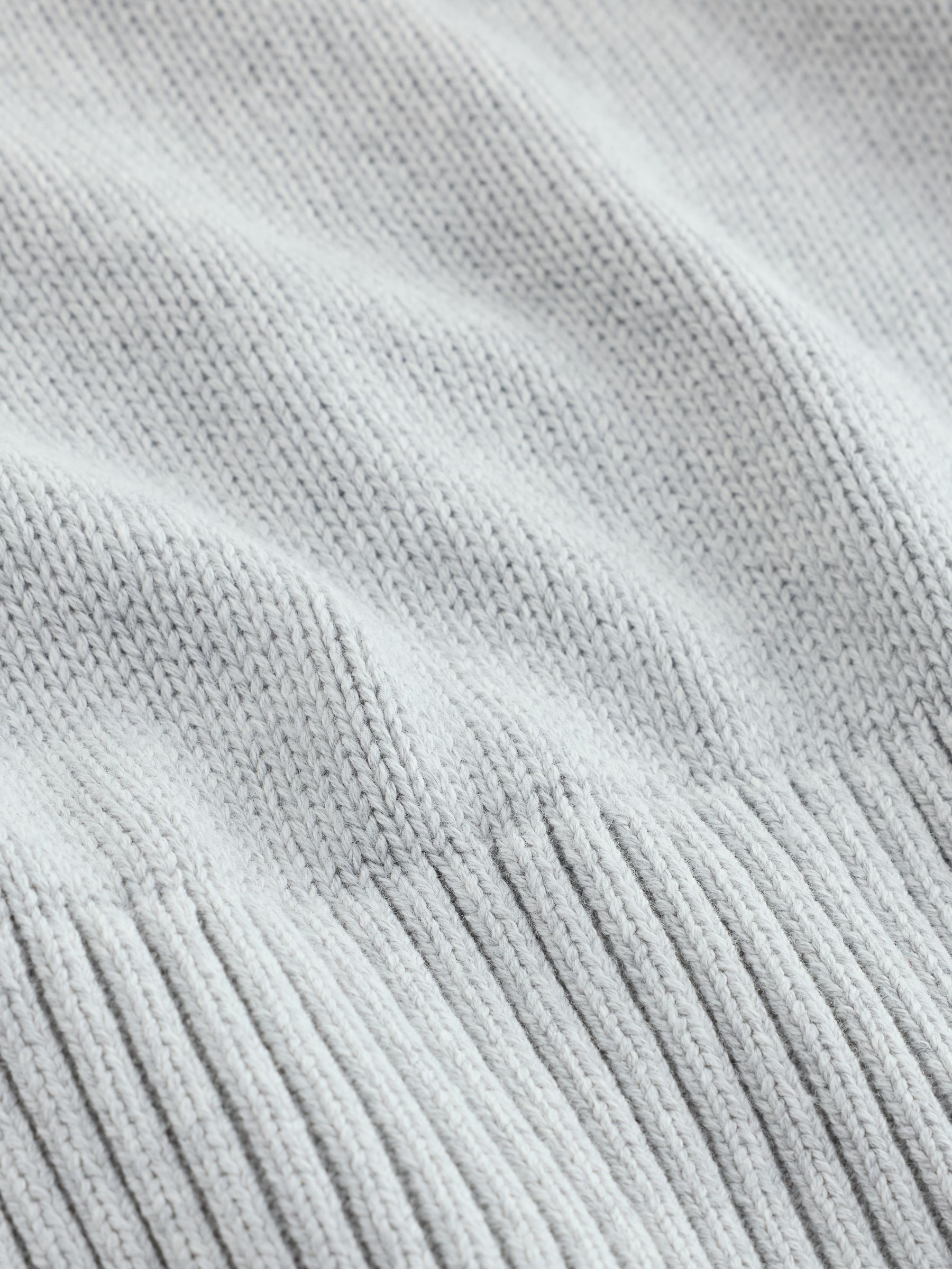 Grey Relaxed Crew Neck Jumper - Image 4 of 4