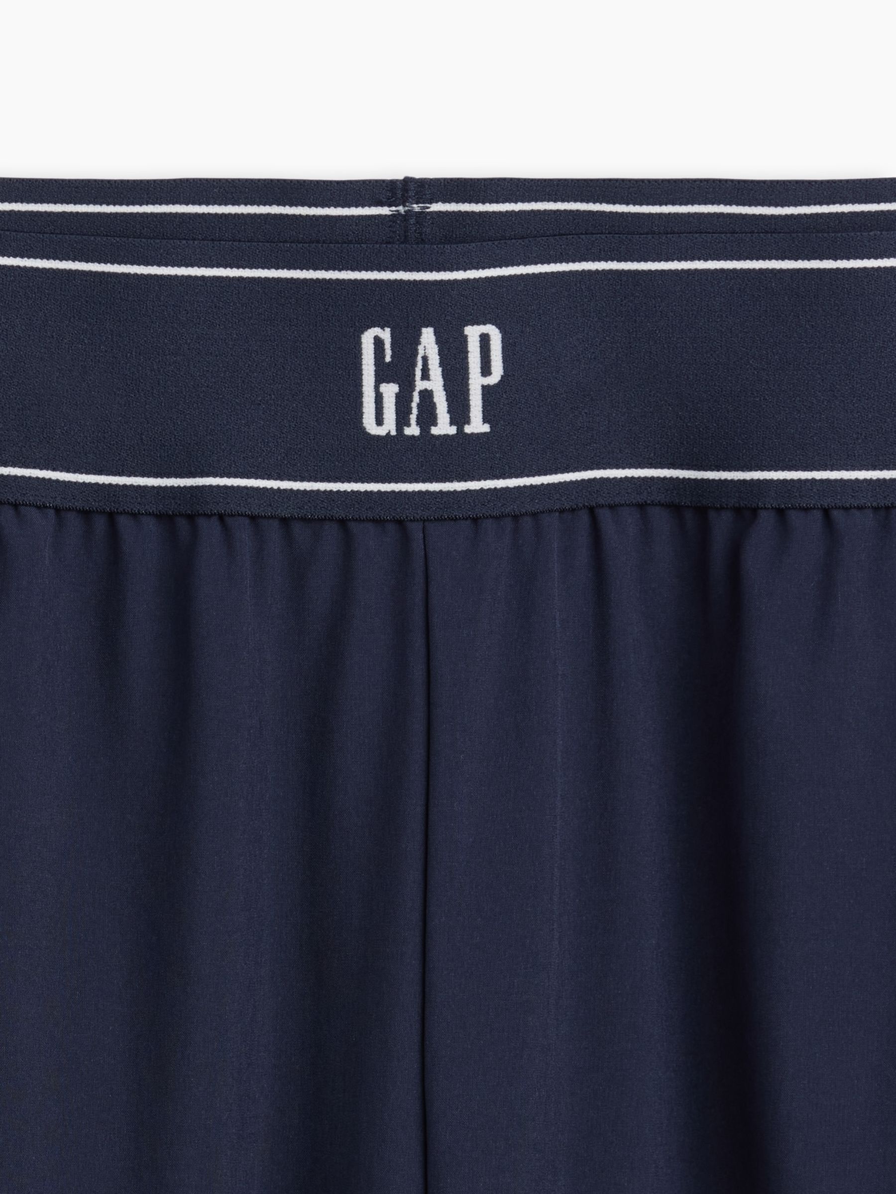 Navy Fit Pleated Easy Logo Trousers - Image 6 of 6