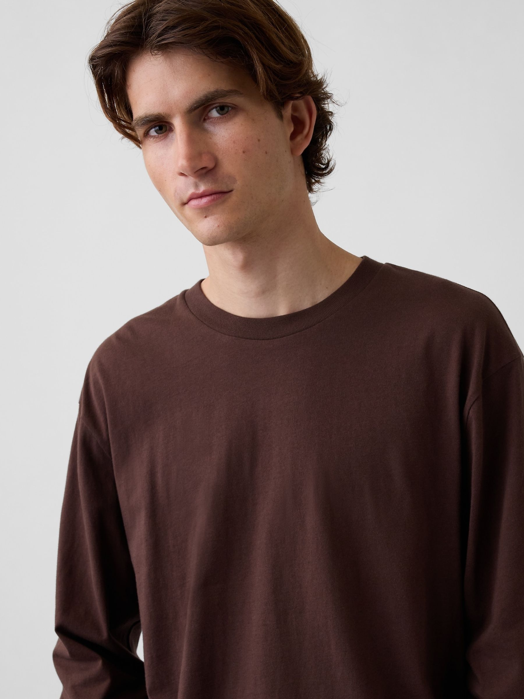 Brown Long Sleeve T-Shirt - Image 4 of 4