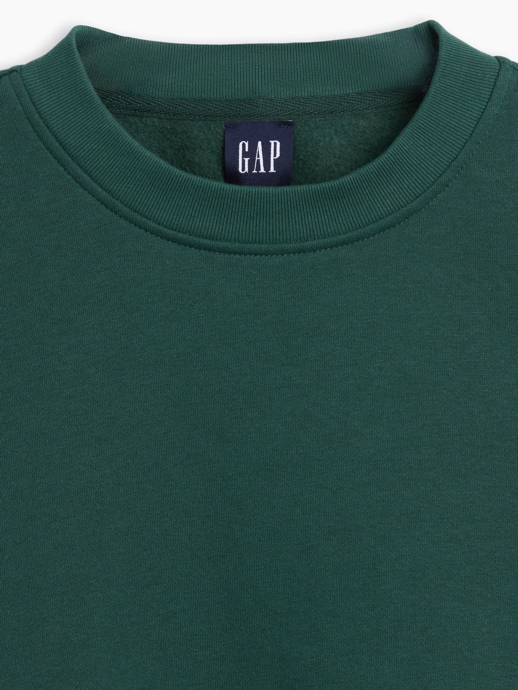 Green Vintage Soft Oversized Split-Hem Sweatshirt - Image 4 of 4 Green Vintage Soft Oversized Split-Hem Sweatshirt - Image 4 of 4